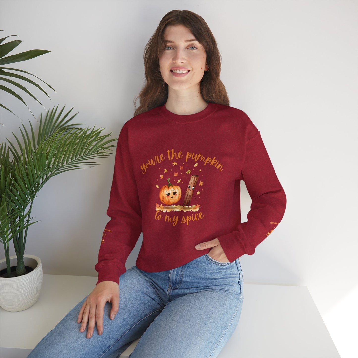 Pumpkin Spice Sweatshirt - Cozy Fall Crewneck for Halloween, Autumn Fashion, Gifts for Her, Couples Matching Outfits, Seasonal Style