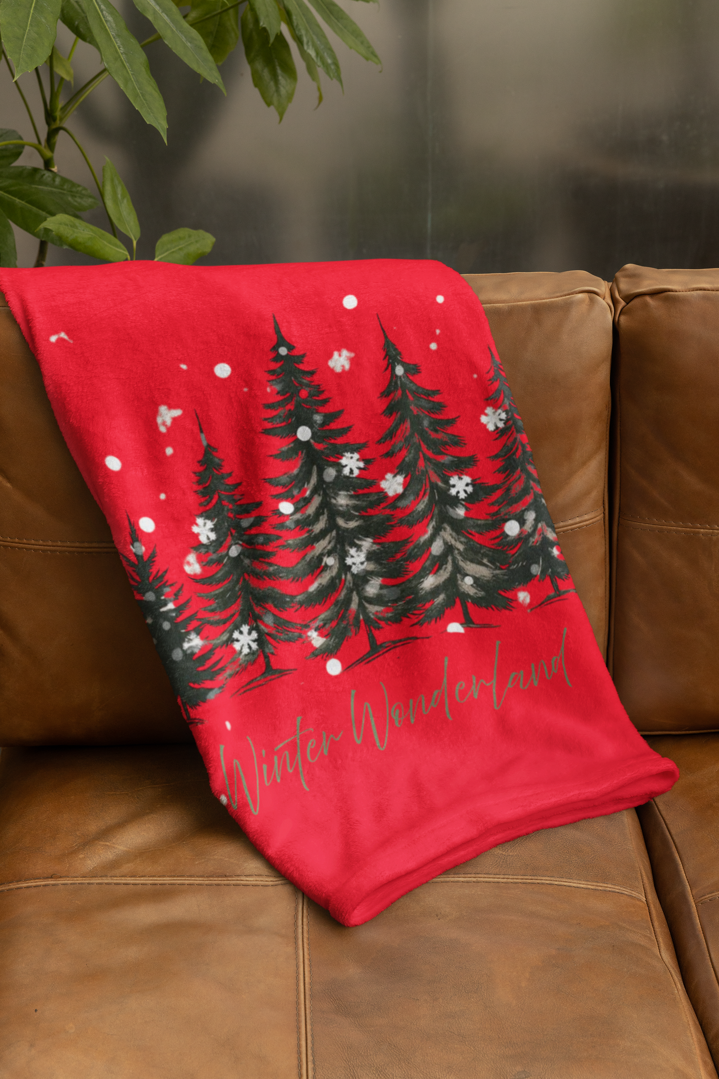 Winter Wonderland Velveteen Plush Blanket
