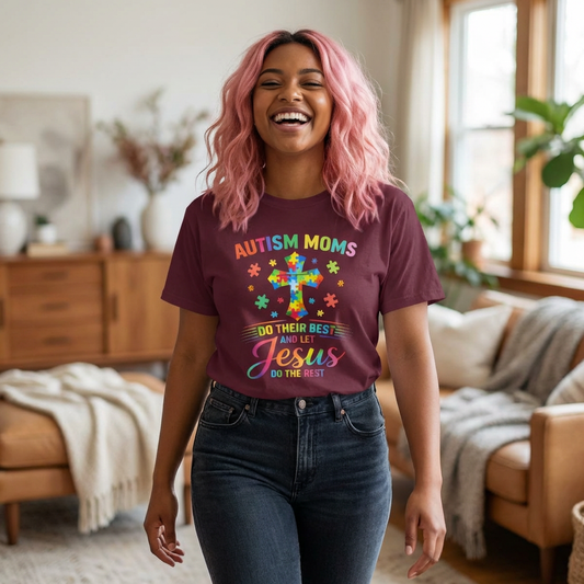 Autism Moms Inspirational T-Shirt