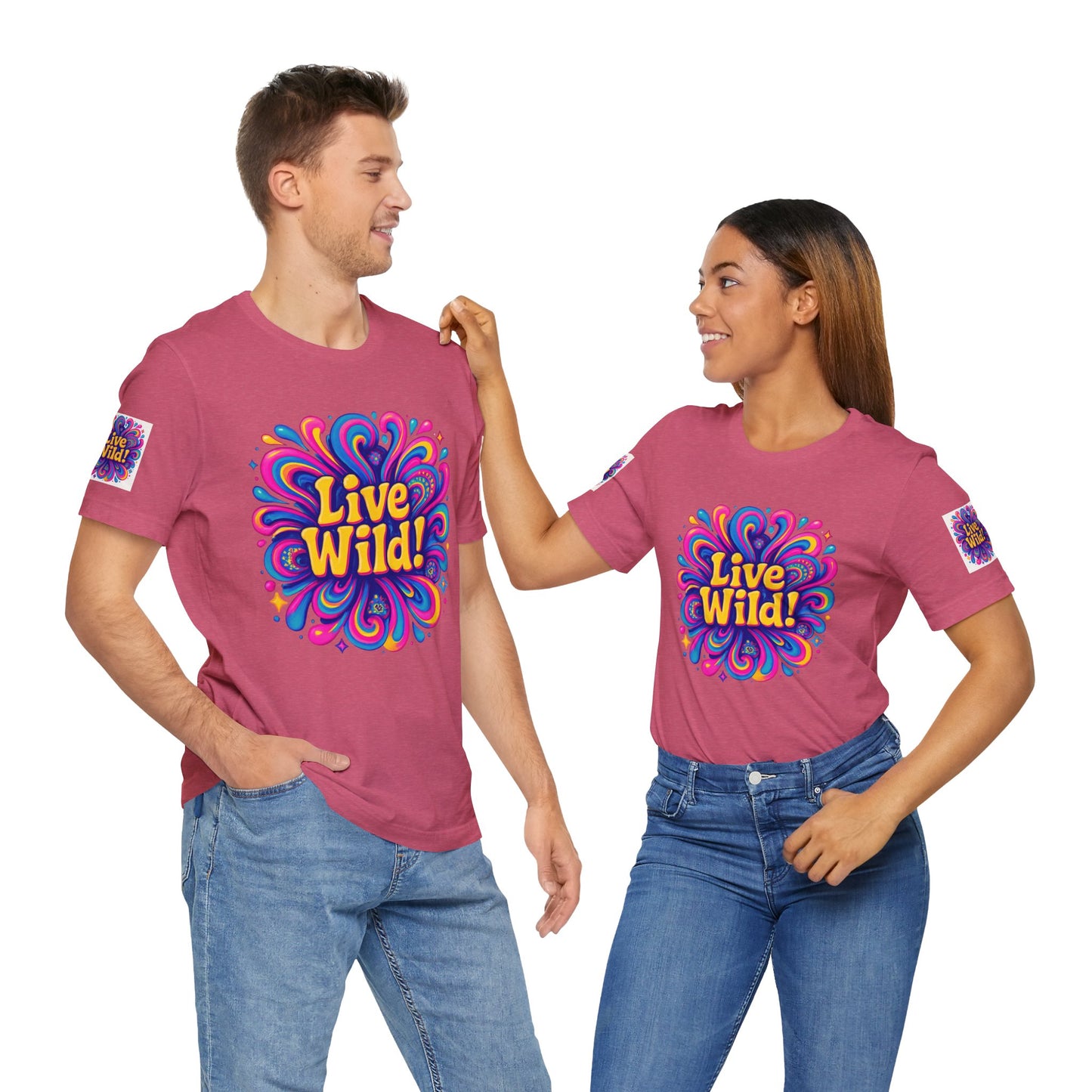 Live Wild Tee - Unisex Jersey Short Sleeve