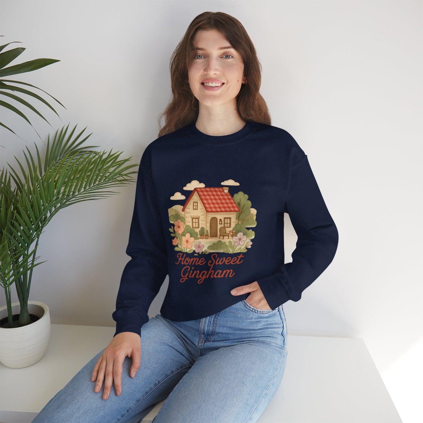 English Cottage Crewneck Sweatshirt