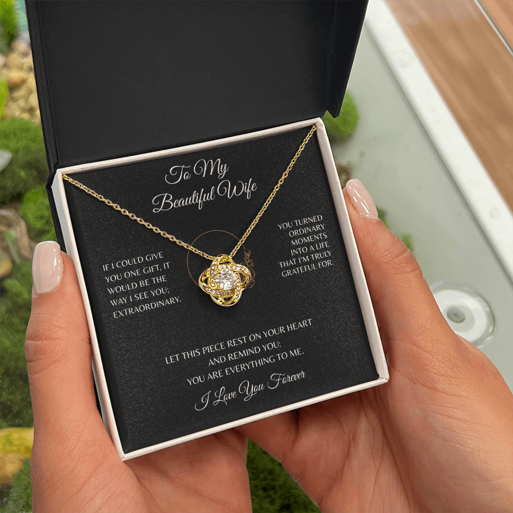 Wife Necklace & Message Card