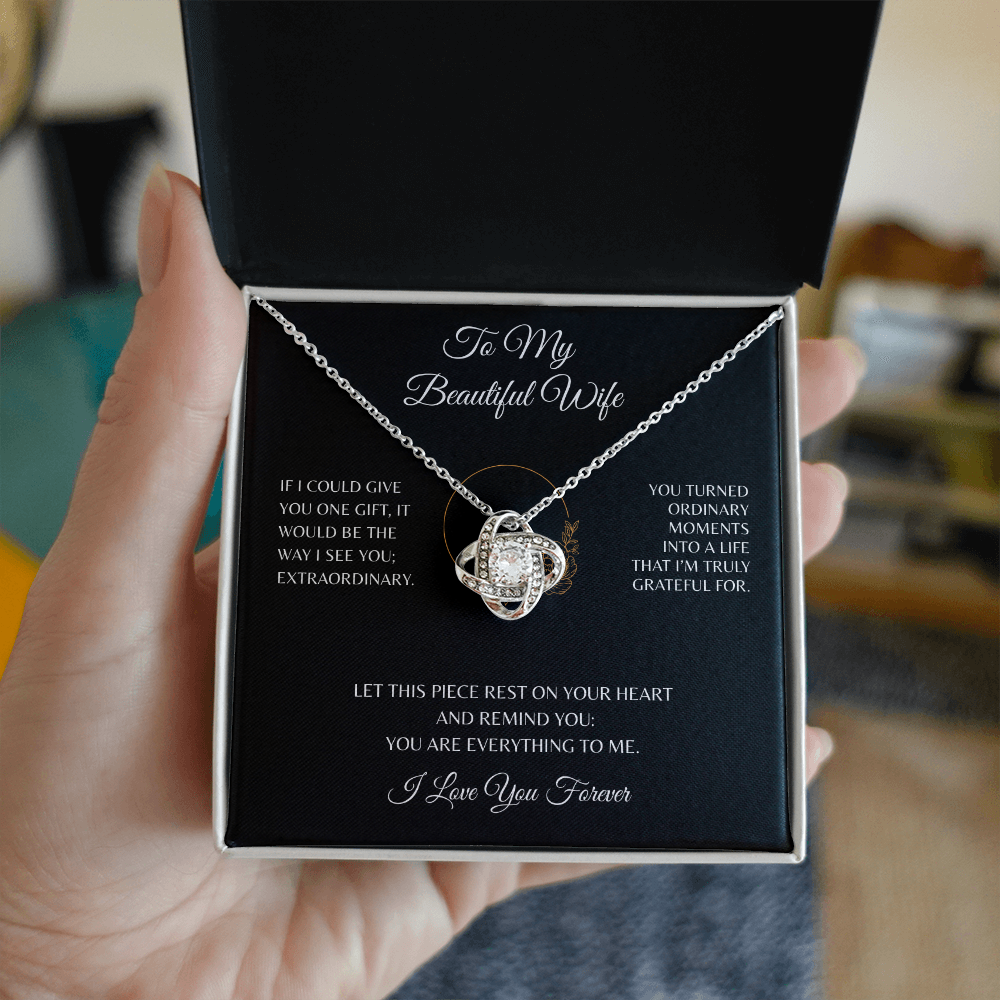 Wife Necklace & Message Card