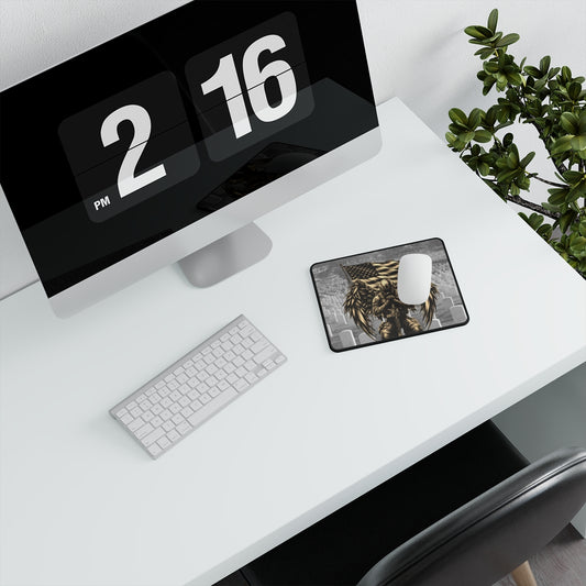 Military Tribute Mouse Pad - Non-Slip Rubber Base