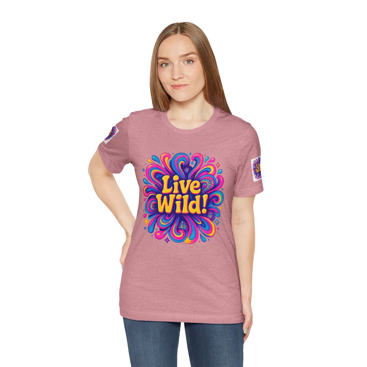 Live Wild Tee - Unisex Jersey Short Sleeve