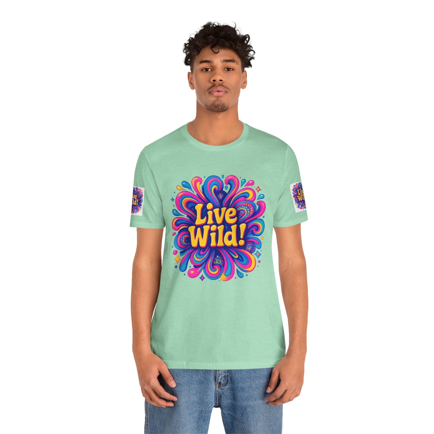 Live Wild Tee - Unisex Jersey Short Sleeve