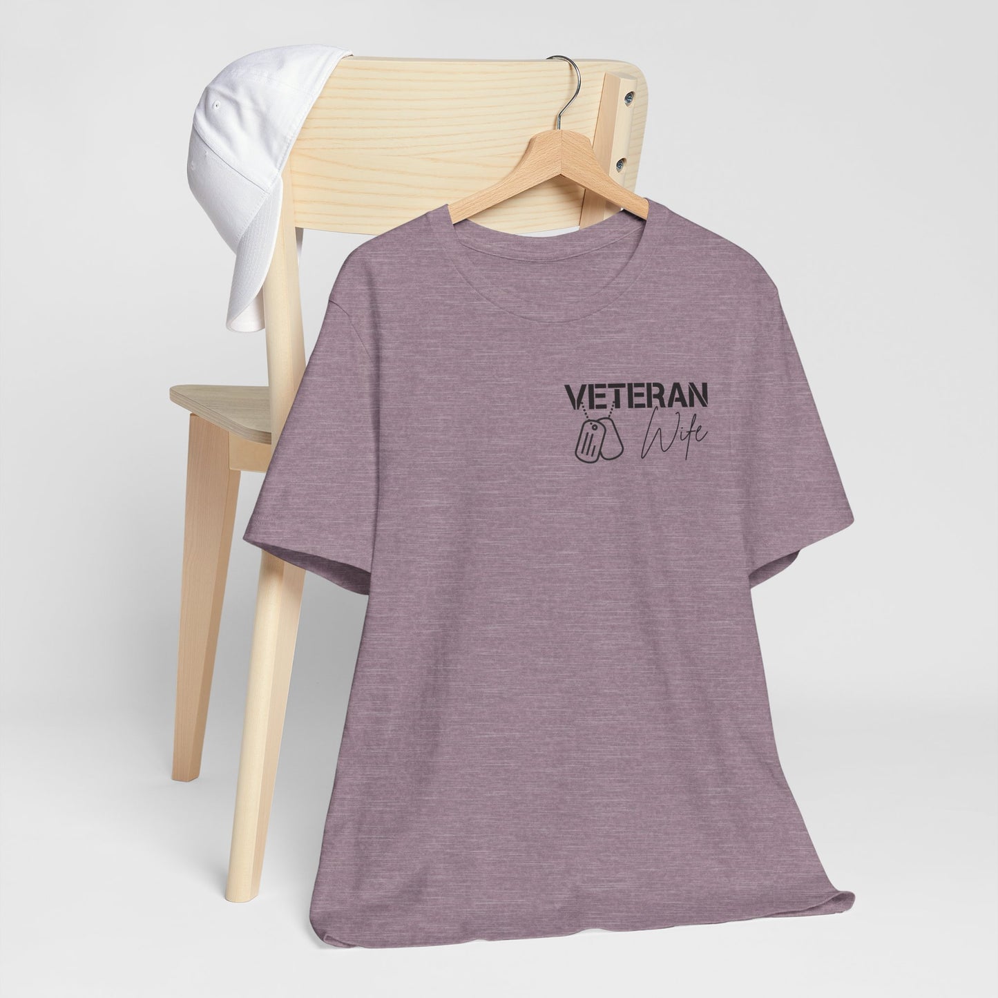 Veteran Wife T-Shirt — Proud Military Spouse Tee