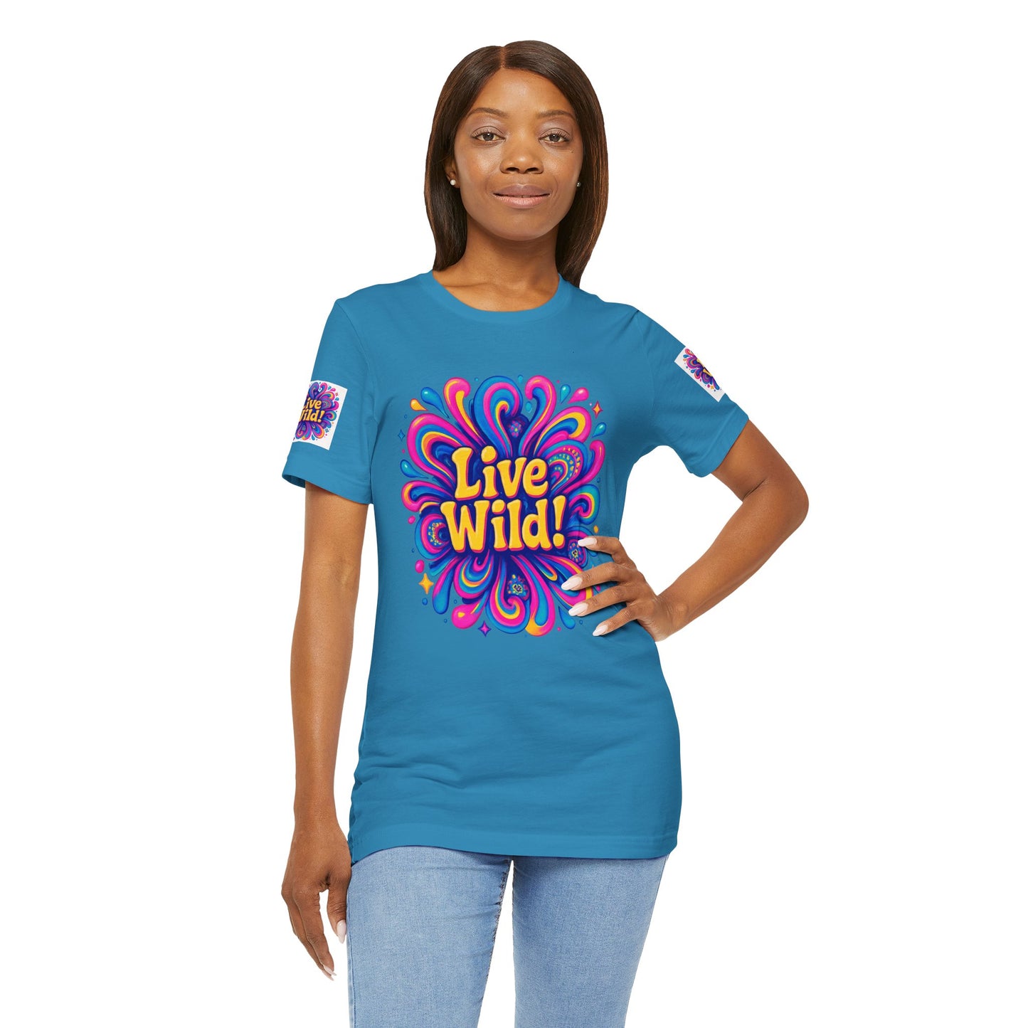 Live Wild Tee - Unisex Jersey Short Sleeve