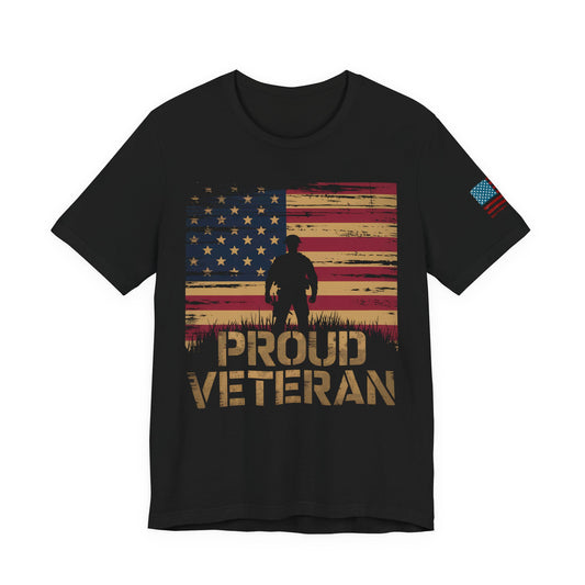 American Veteran T-Shirt — Patriotic Military Tribute Tee