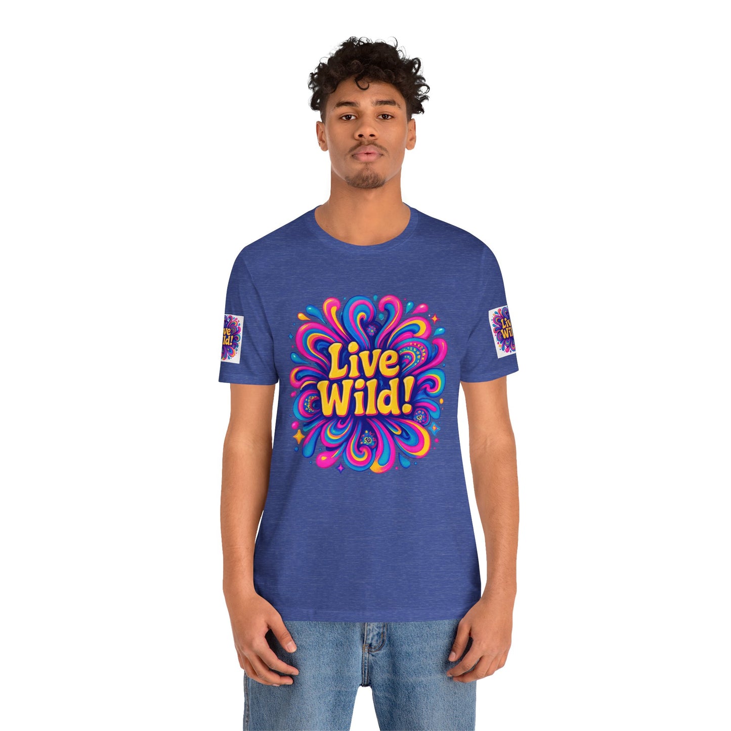 Live Wild Tee - Unisex Jersey Short Sleeve