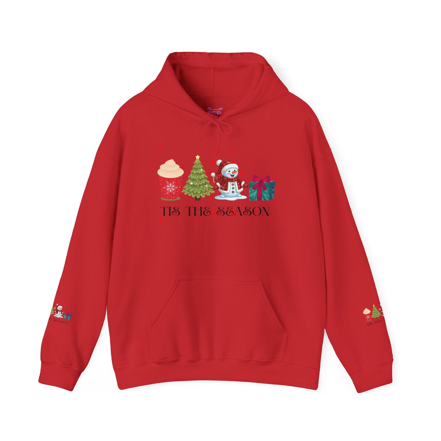 Festive Holiday Hoodie - 'Tis the Season Sweatshirt