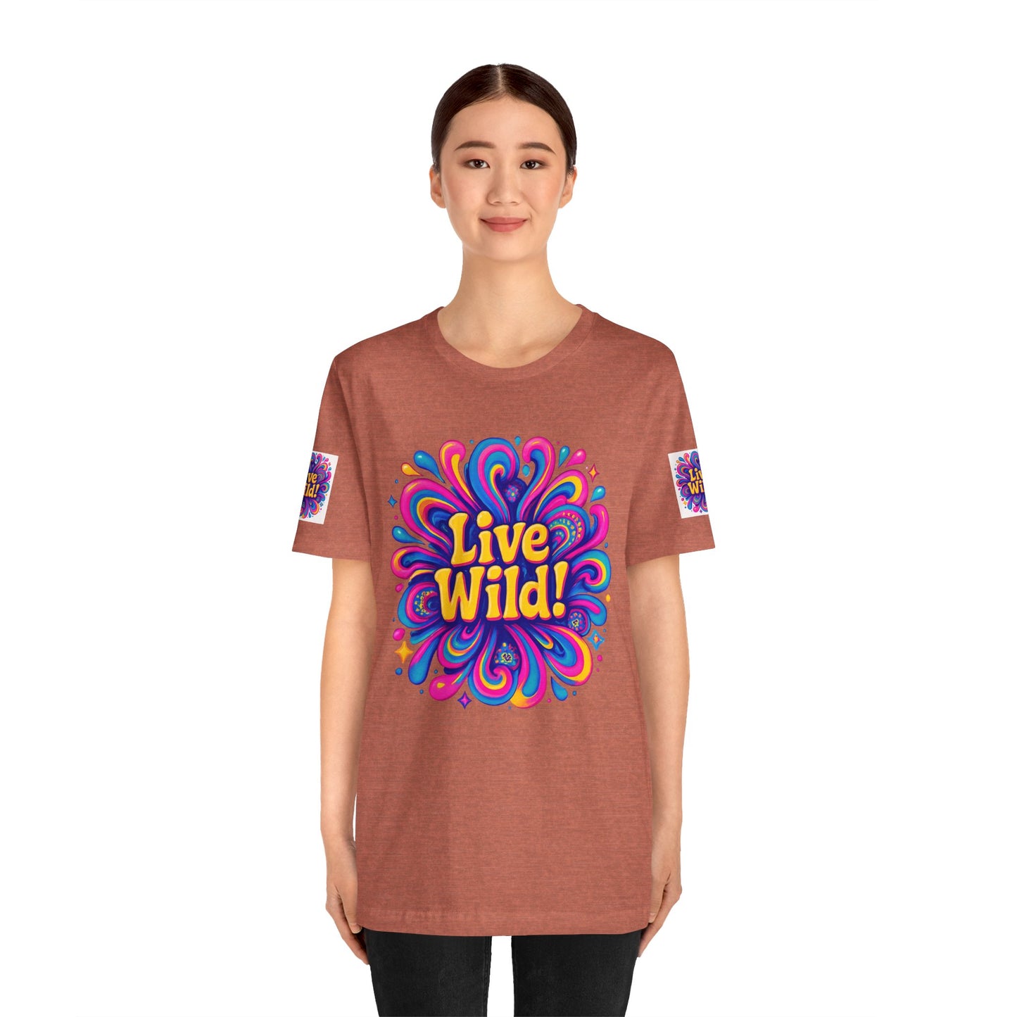 Live Wild Tee - Unisex Jersey Short Sleeve