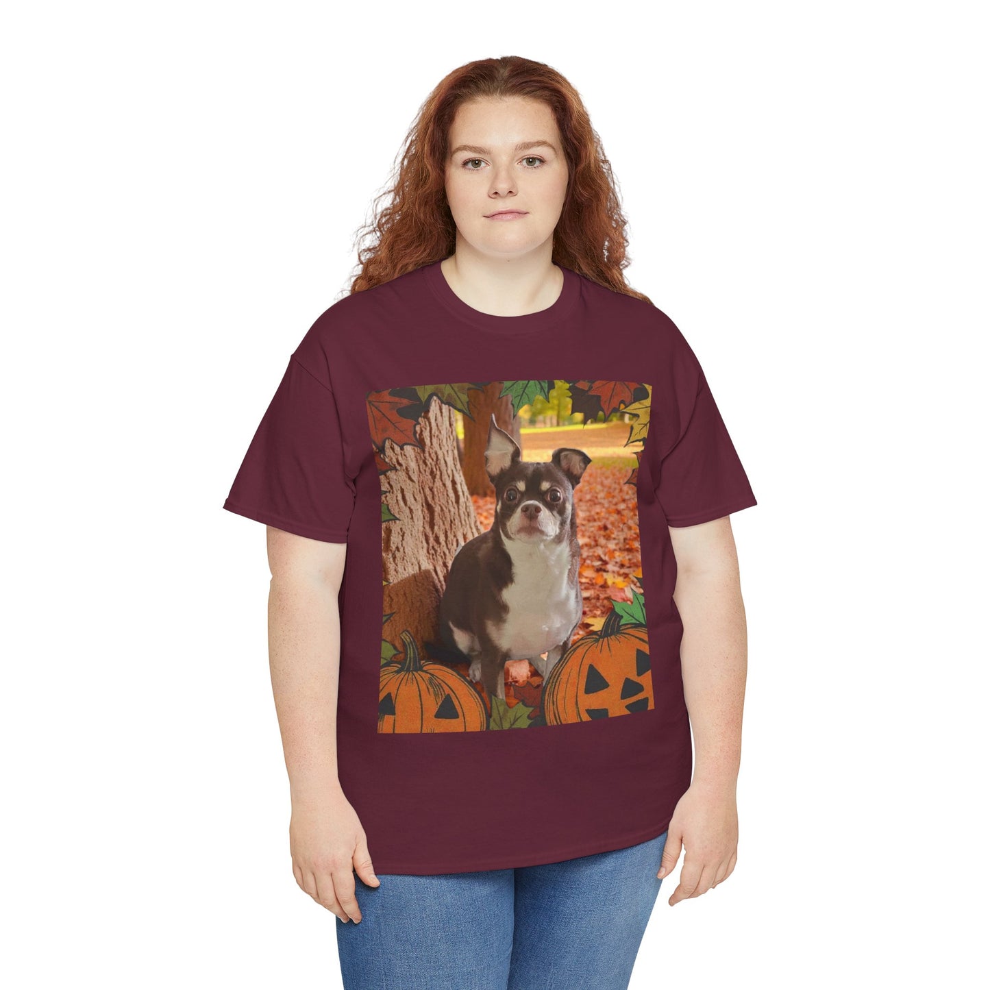 Fall Dog Unisex Tee, Dog Lovers Fall Shirt