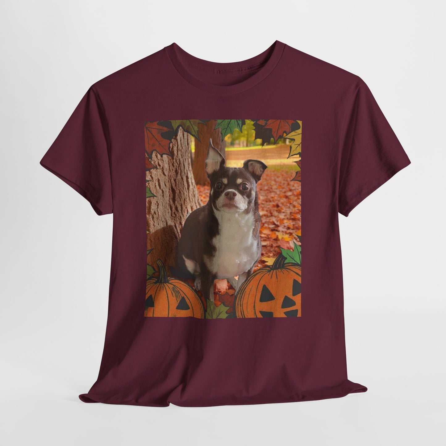 Fall Dog Unisex Tee, Dog Lovers Fall Shirt