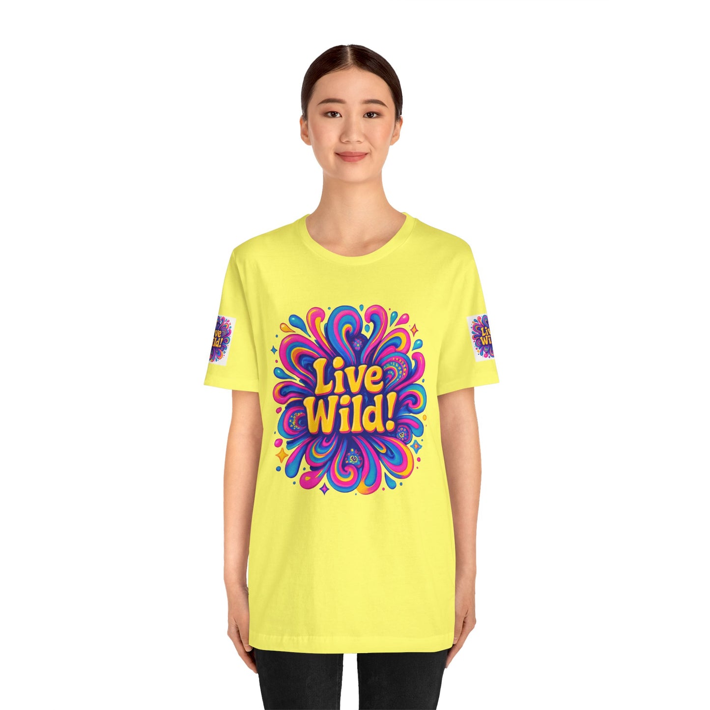 Live Wild Tee - Unisex Jersey Short Sleeve