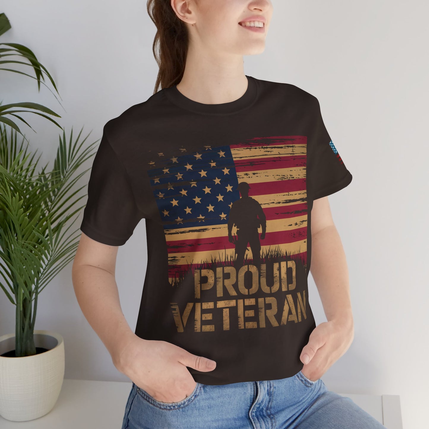 American Veteran T-Shirt — Patriotic Military Tribute Tee