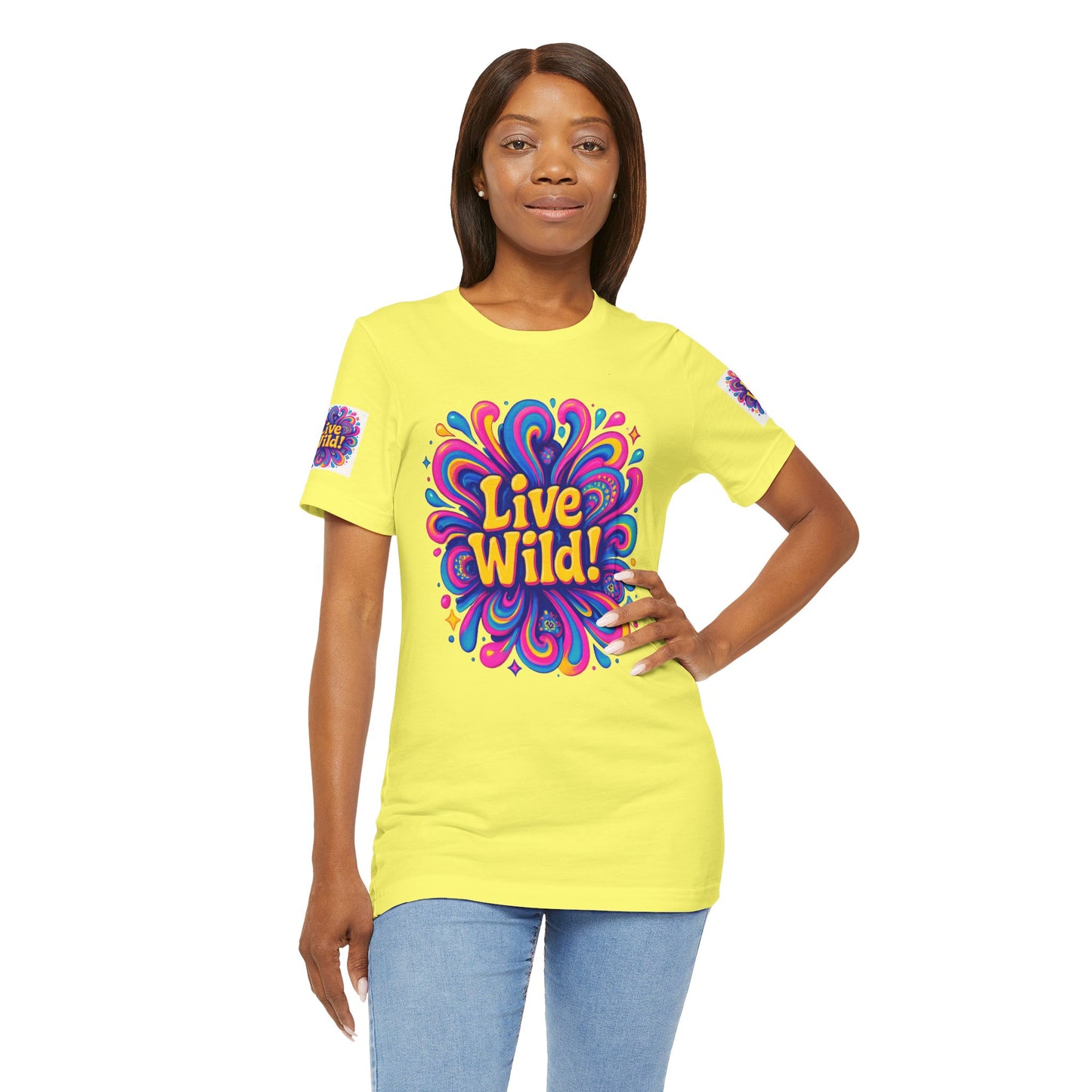 Live Wild Tee - Unisex Jersey Short Sleeve