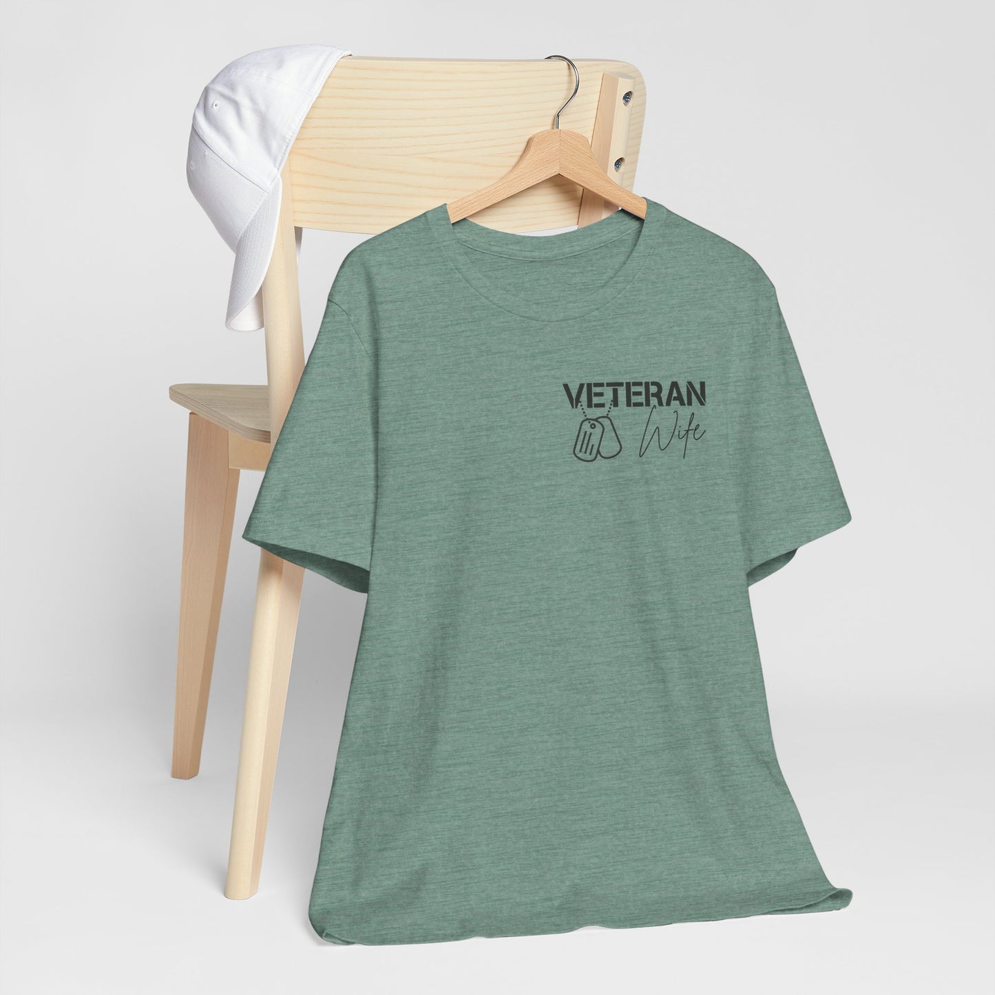 Veteran Wife T-Shirt — Proud Military Spouse Tee