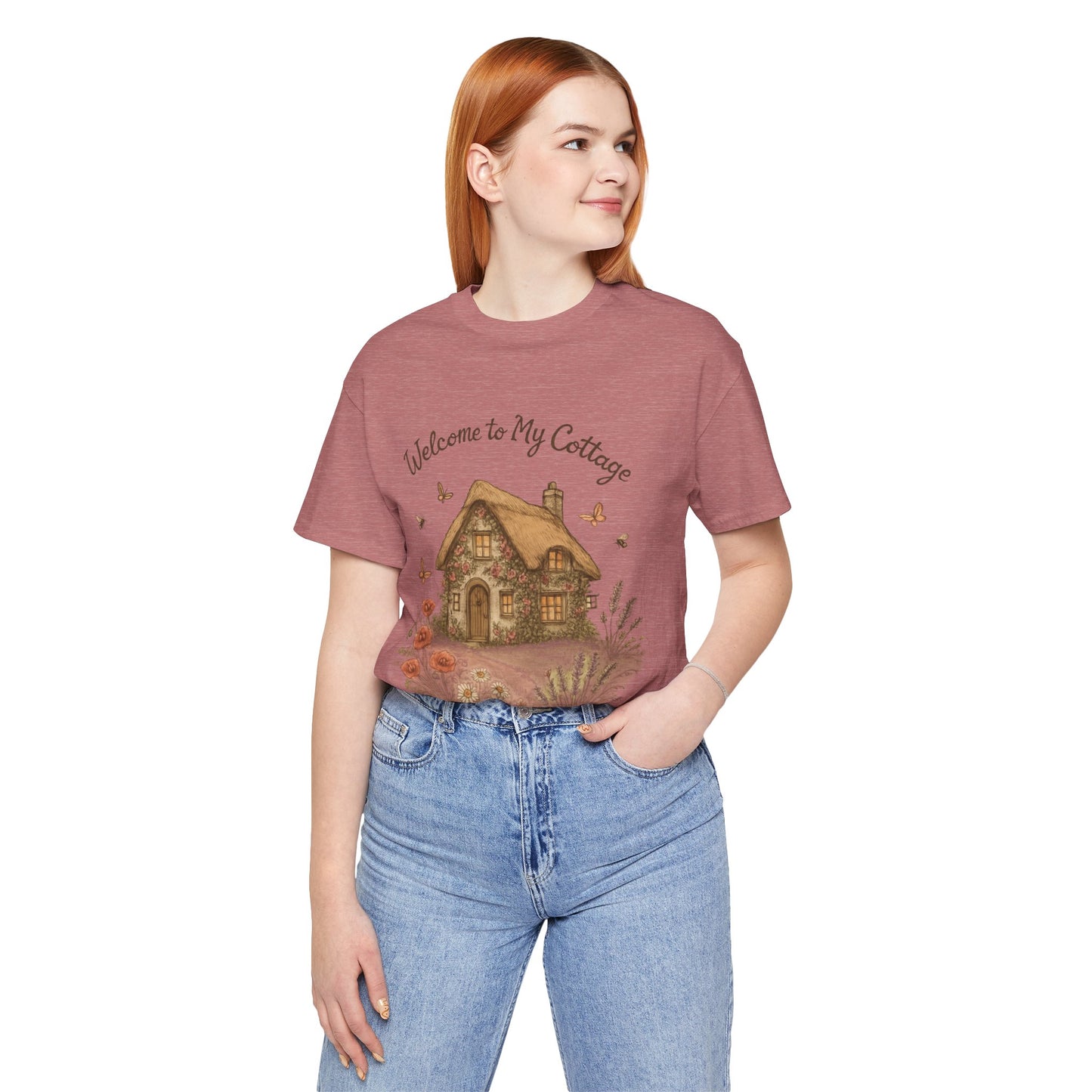 Cottage Tee - Relaxing English Countryside Short Sleeve Shirt