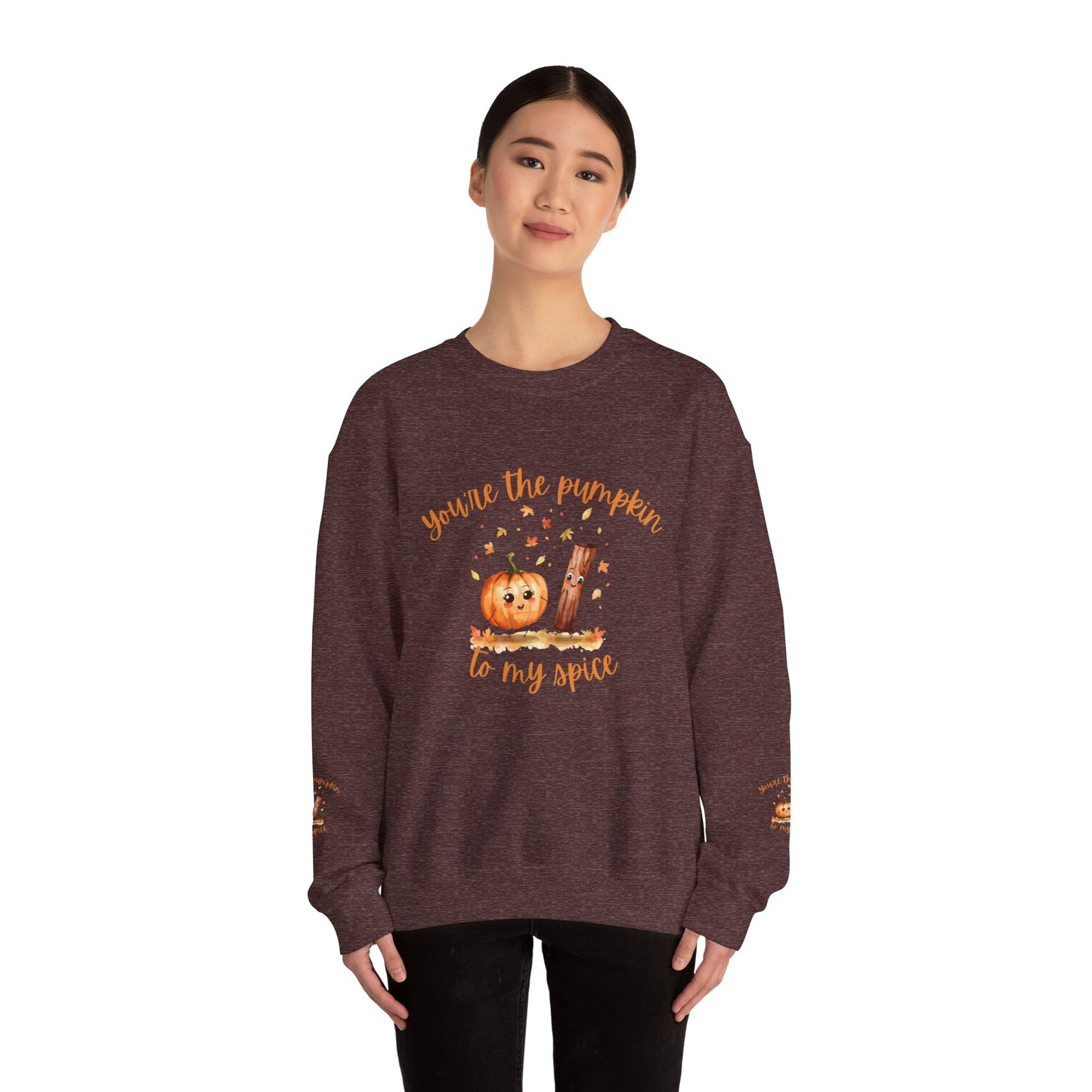 Pumpkin Spice Sweatshirt - Cozy Fall Crewneck for Halloween, Autumn Fashion, Gifts for Her, Couples Matching Outfits, Seasonal Style
