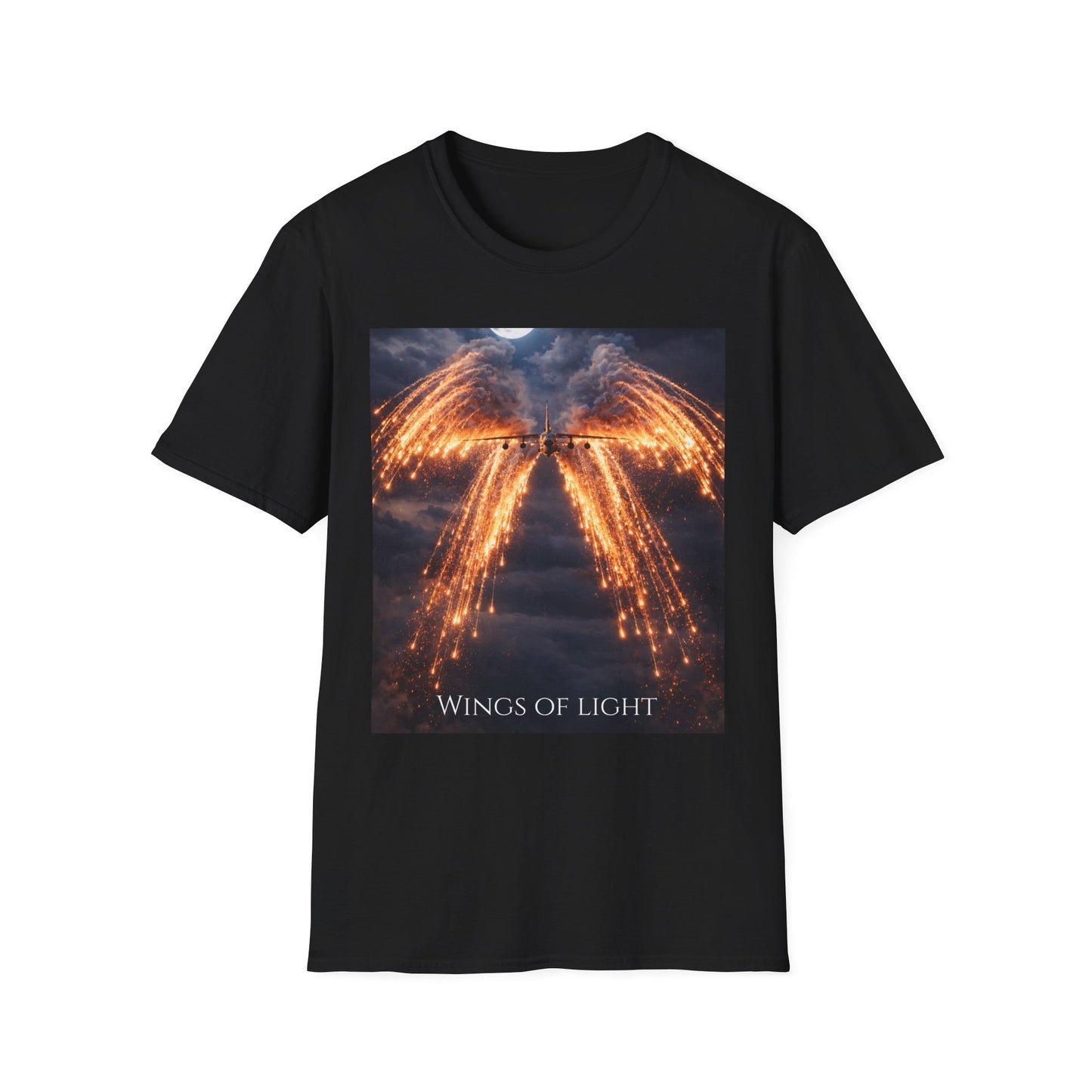 Angel Wings Tribute T-Shirt — Wings of Light Memorial Tee