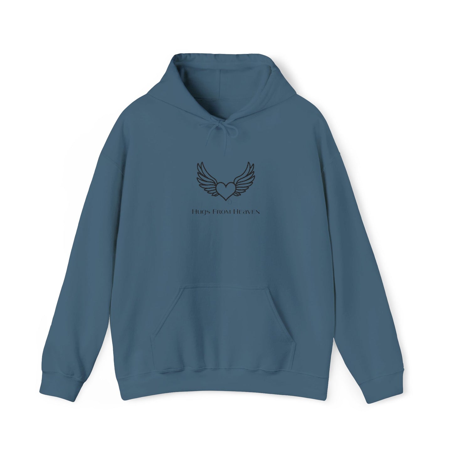 Hugs From Heaven Hoodie — Heart & Wings Memorial Sweatshirt