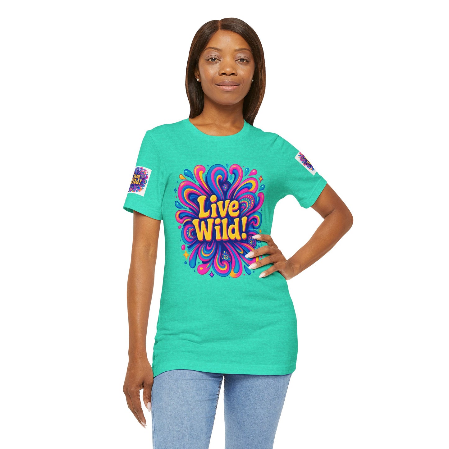 Live Wild Tee - Unisex Jersey Short Sleeve