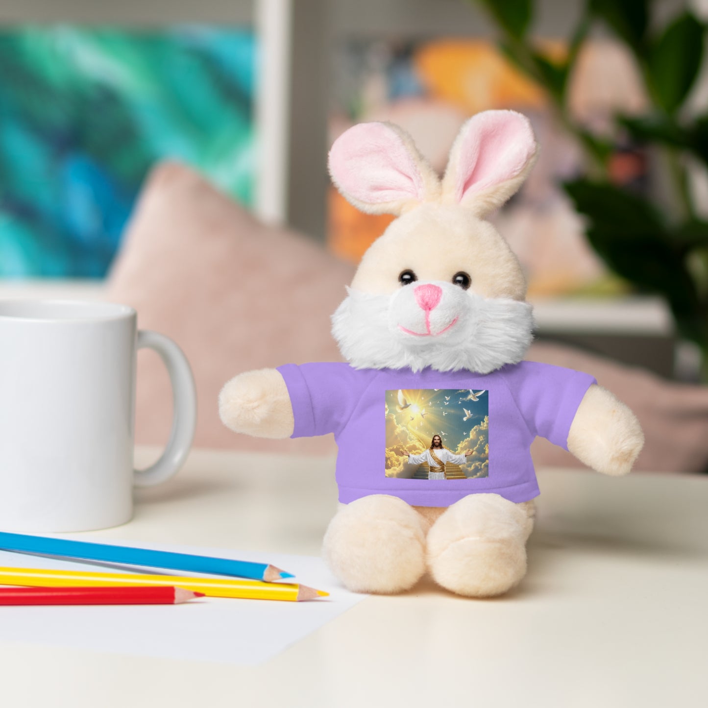 Cute Stuffed Animals with Custom Tee