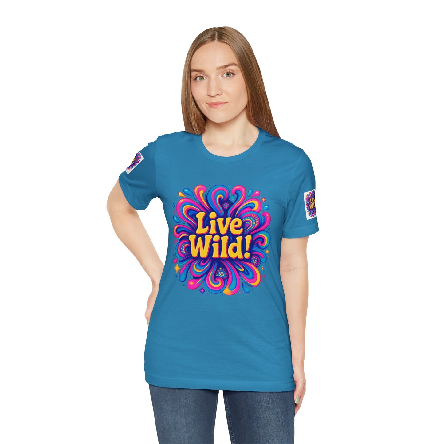 Live Wild Tee - Unisex Jersey Short Sleeve
