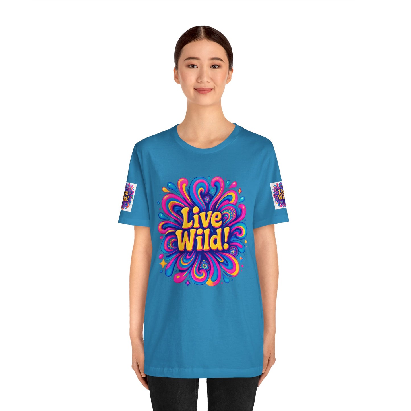 Live Wild Tee - Unisex Jersey Short Sleeve