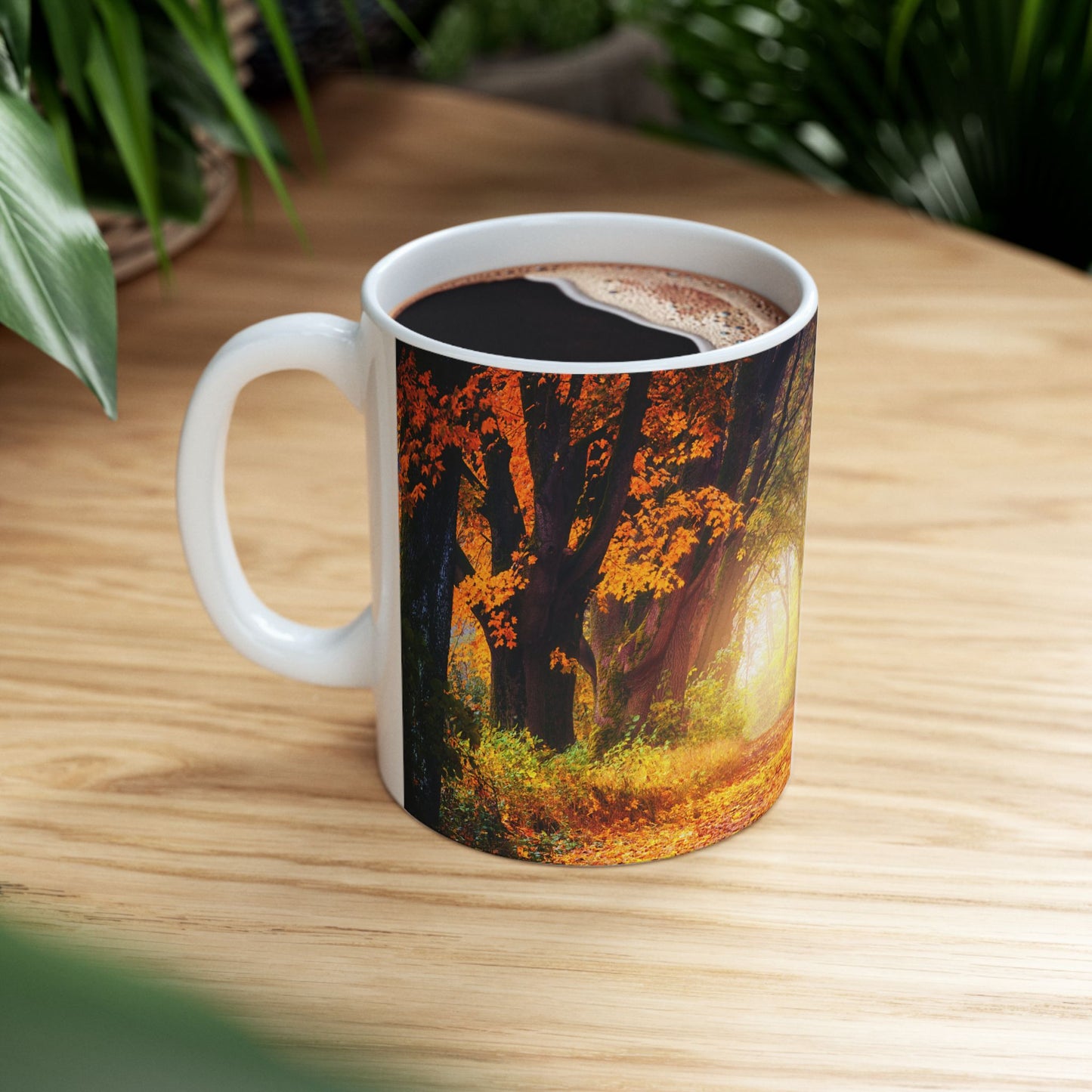 Autumn Forest Ceramic Mug