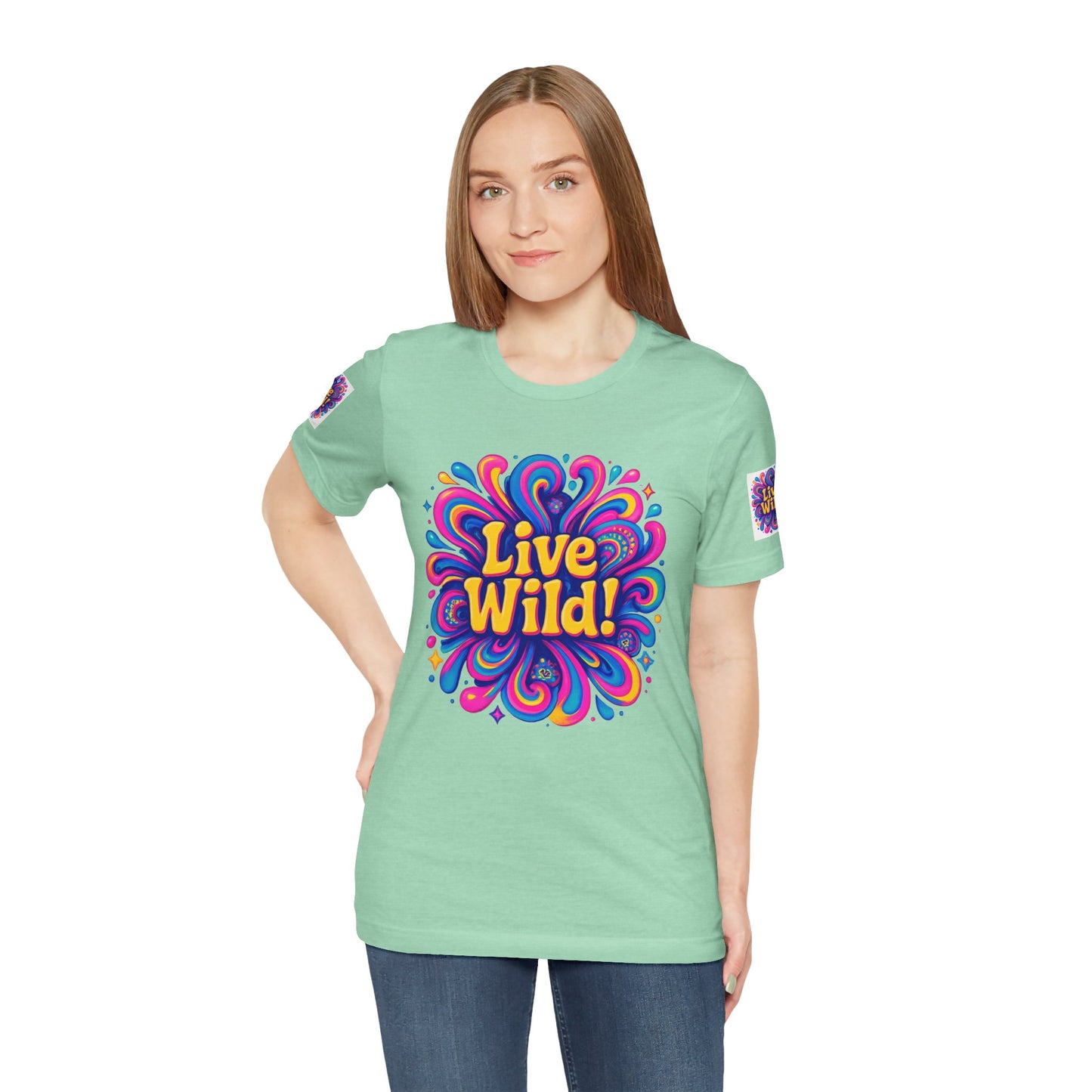 Live Wild Tee - Unisex Jersey Short Sleeve