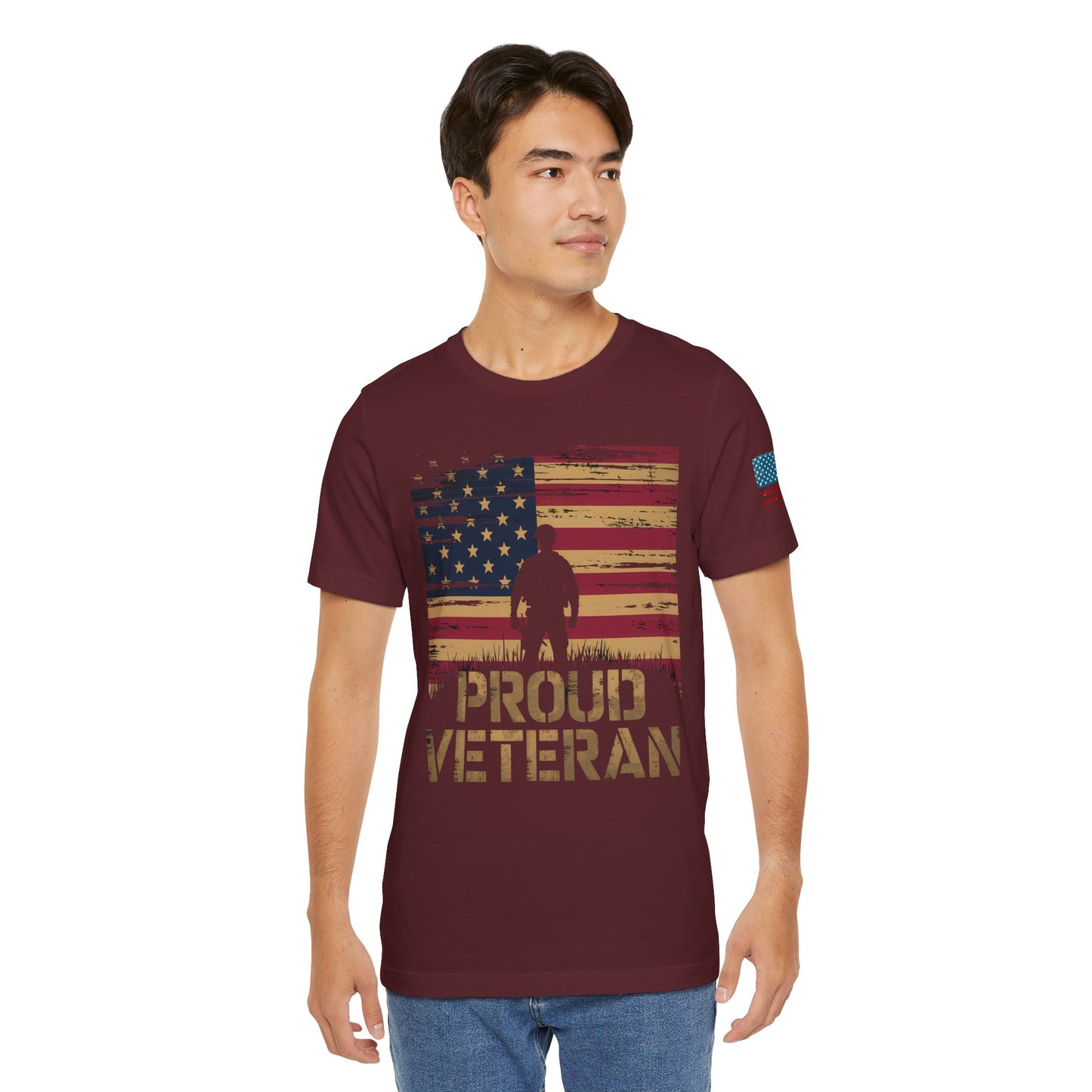 American Veteran T-Shirt — Patriotic Military Tribute Tee