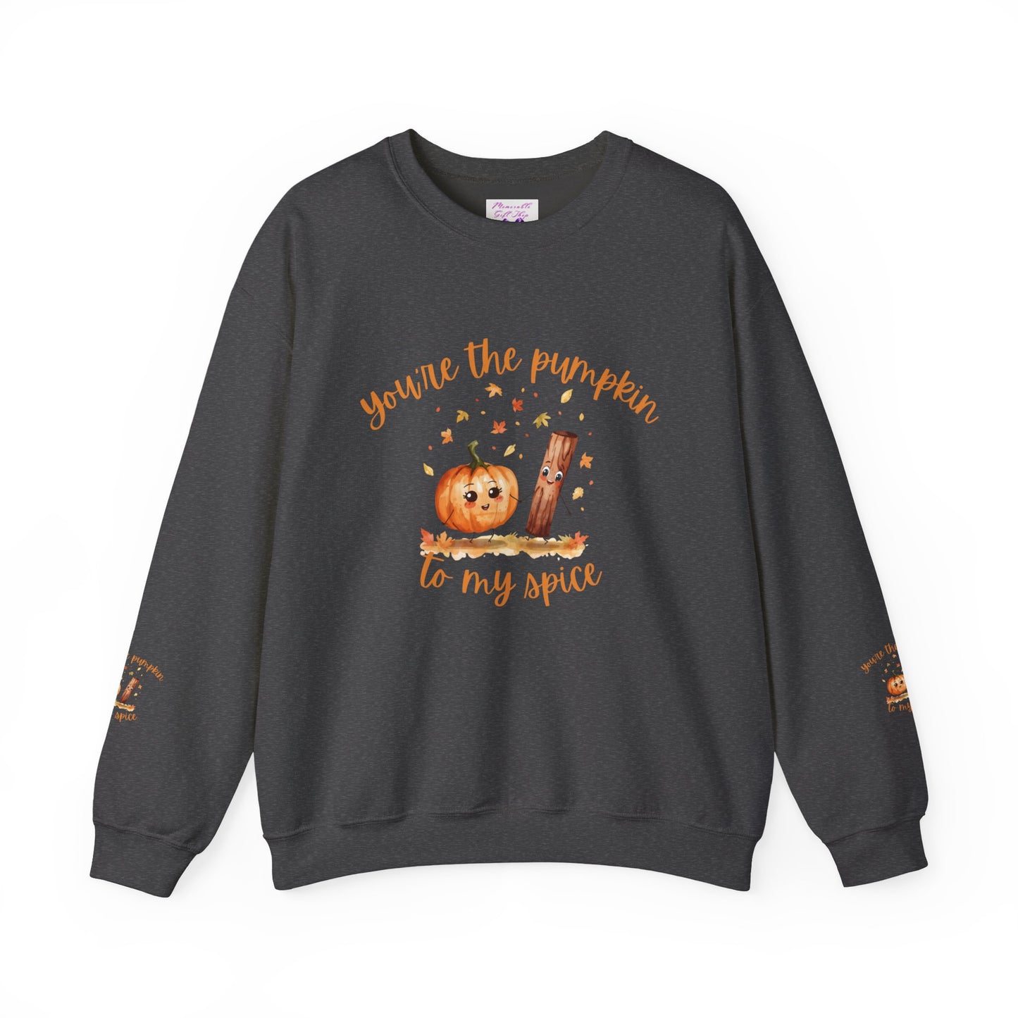 Pumpkin Spice Sweatshirt - Cozy Fall Crewneck for Halloween, Autumn Fashion, Gifts for Her, Couples Matching Outfits, Seasonal Style