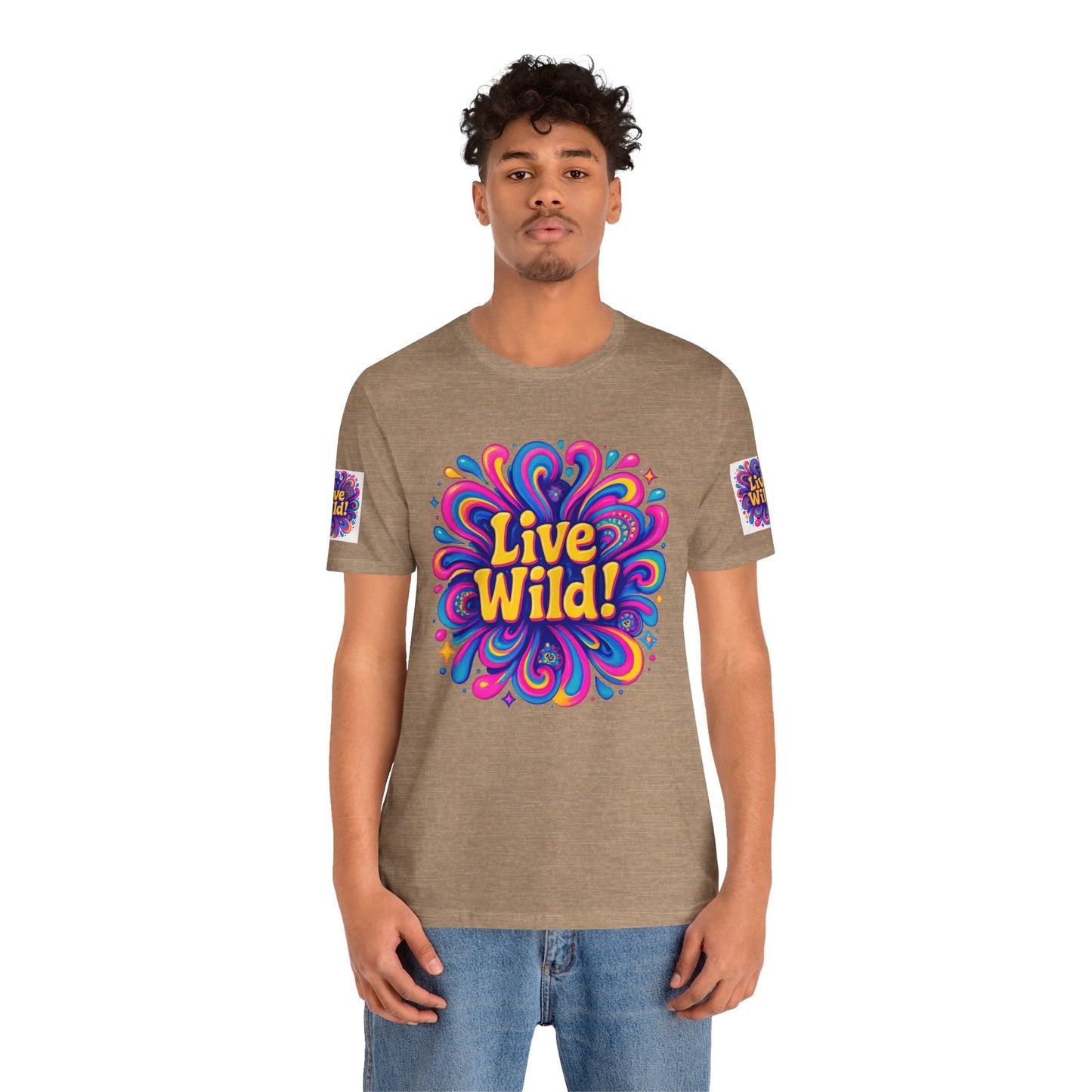 Live Wild Tee - Unisex Jersey Short Sleeve