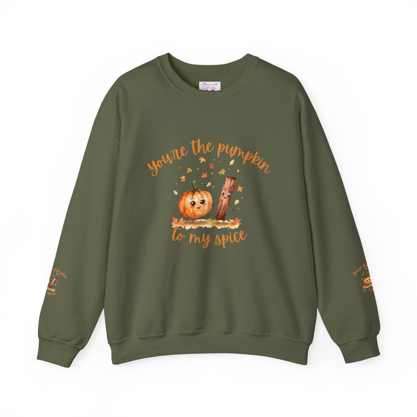 Pumpkin Spice Sweatshirt - Cozy Fall Crewneck for Halloween, Autumn Fashion, Gifts for Her, Couples Matching Outfits, Seasonal Style