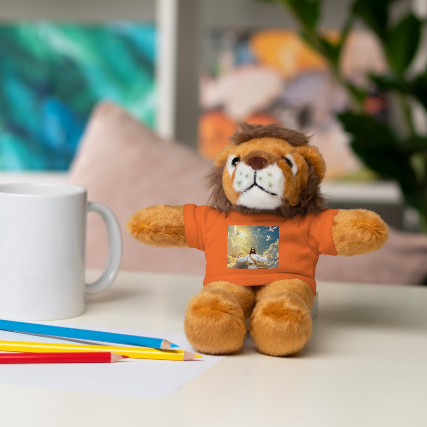 Cute Stuffed Animals with Custom Tee