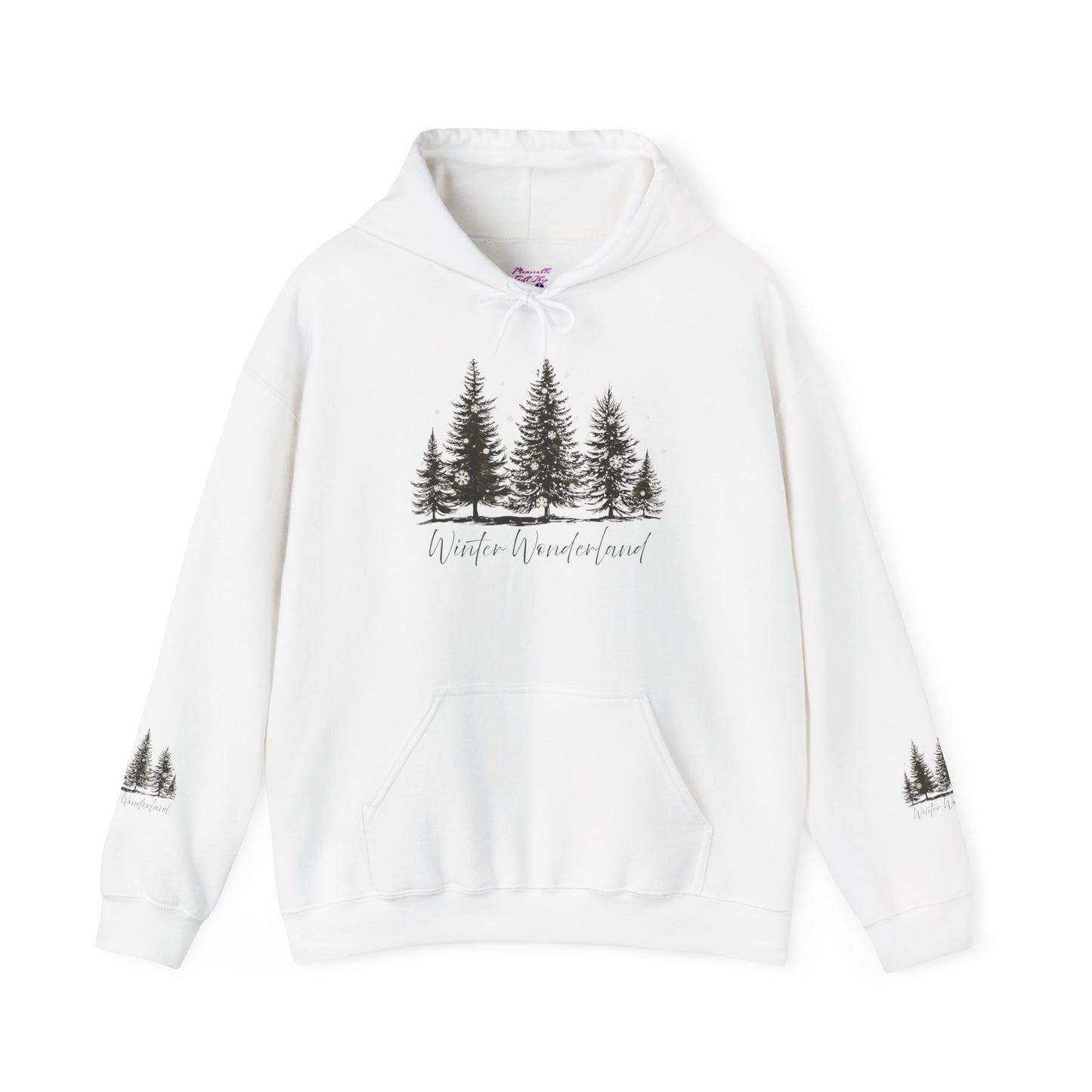 Lush Forest Hoodie - Cozy Unisex Heavy Blend Sweatshirt for Nature Lovers