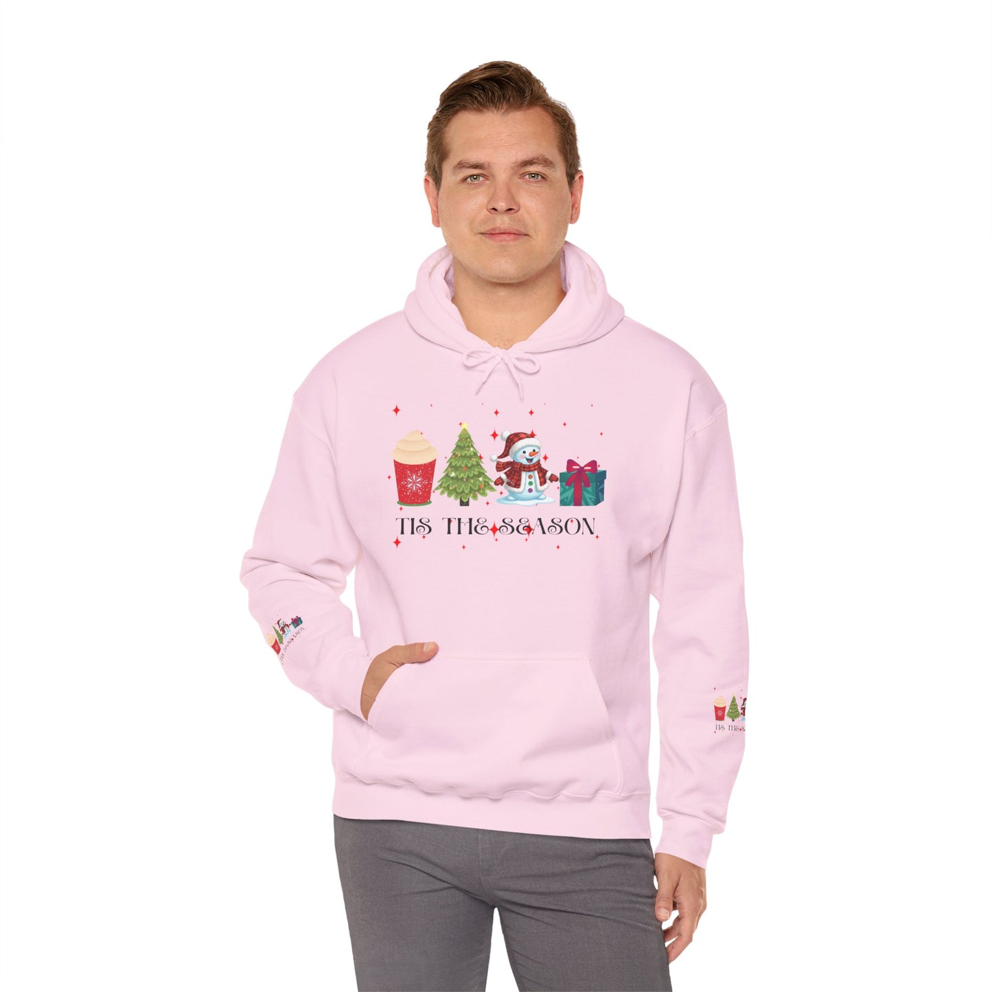 Festive Holiday Hoodie - 'Tis the Season Sweatshirt