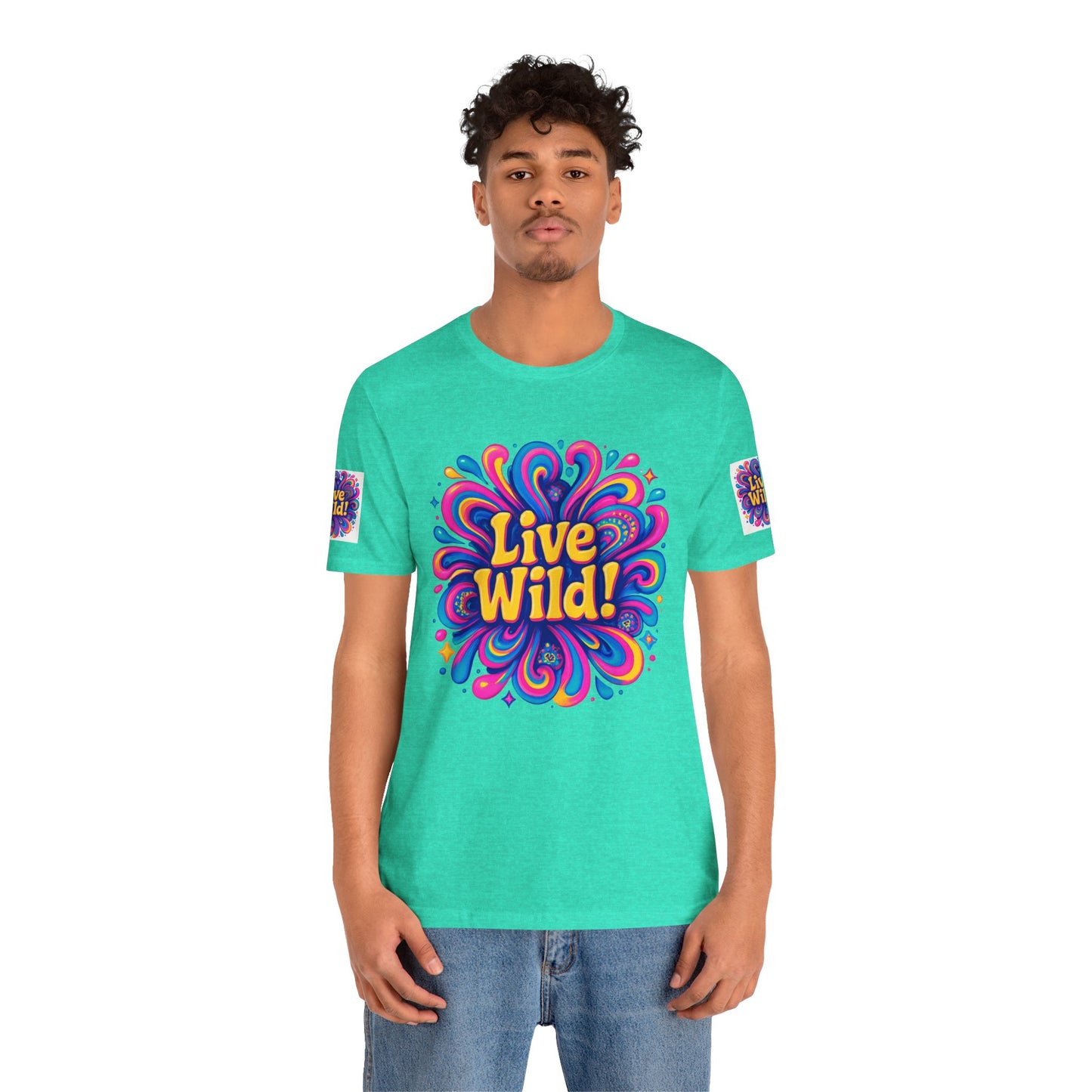 Live Wild Tee - Unisex Jersey Short Sleeve