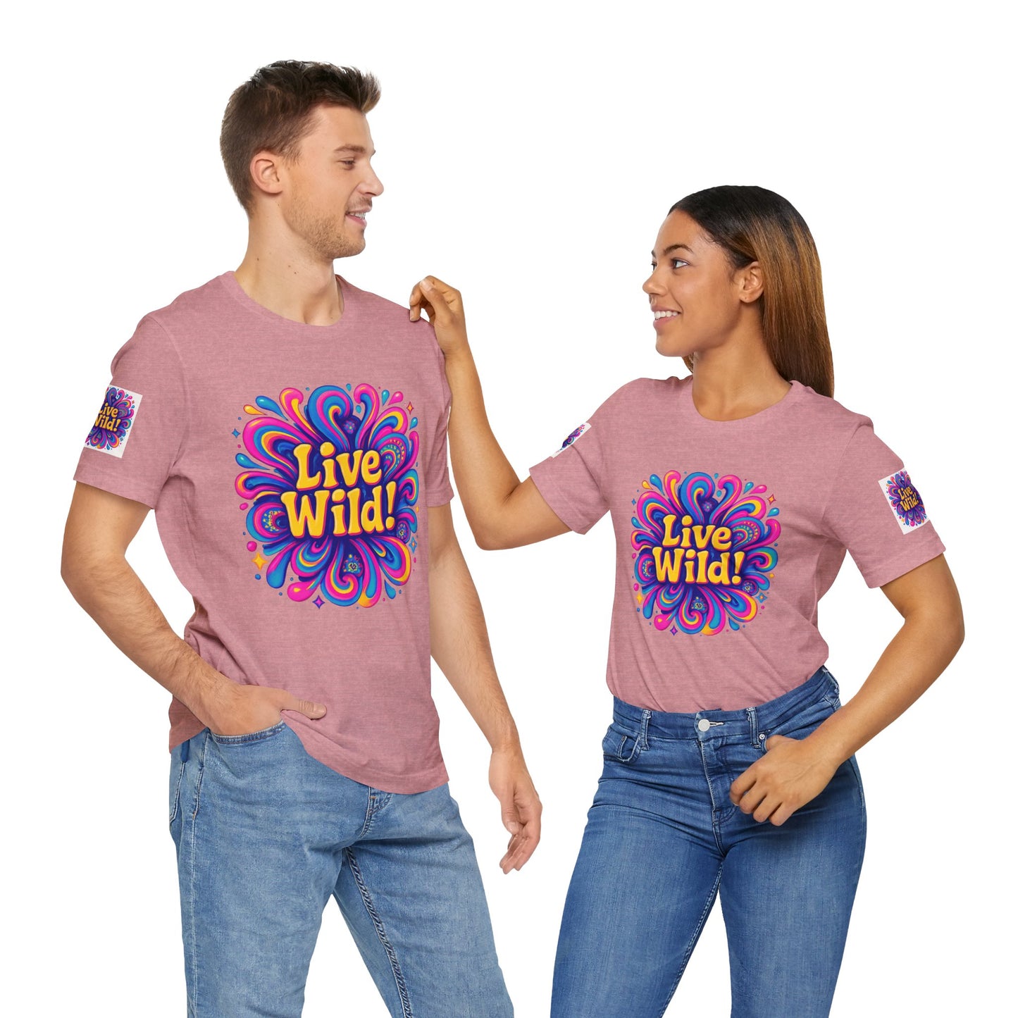 Live Wild Tee - Unisex Jersey Short Sleeve