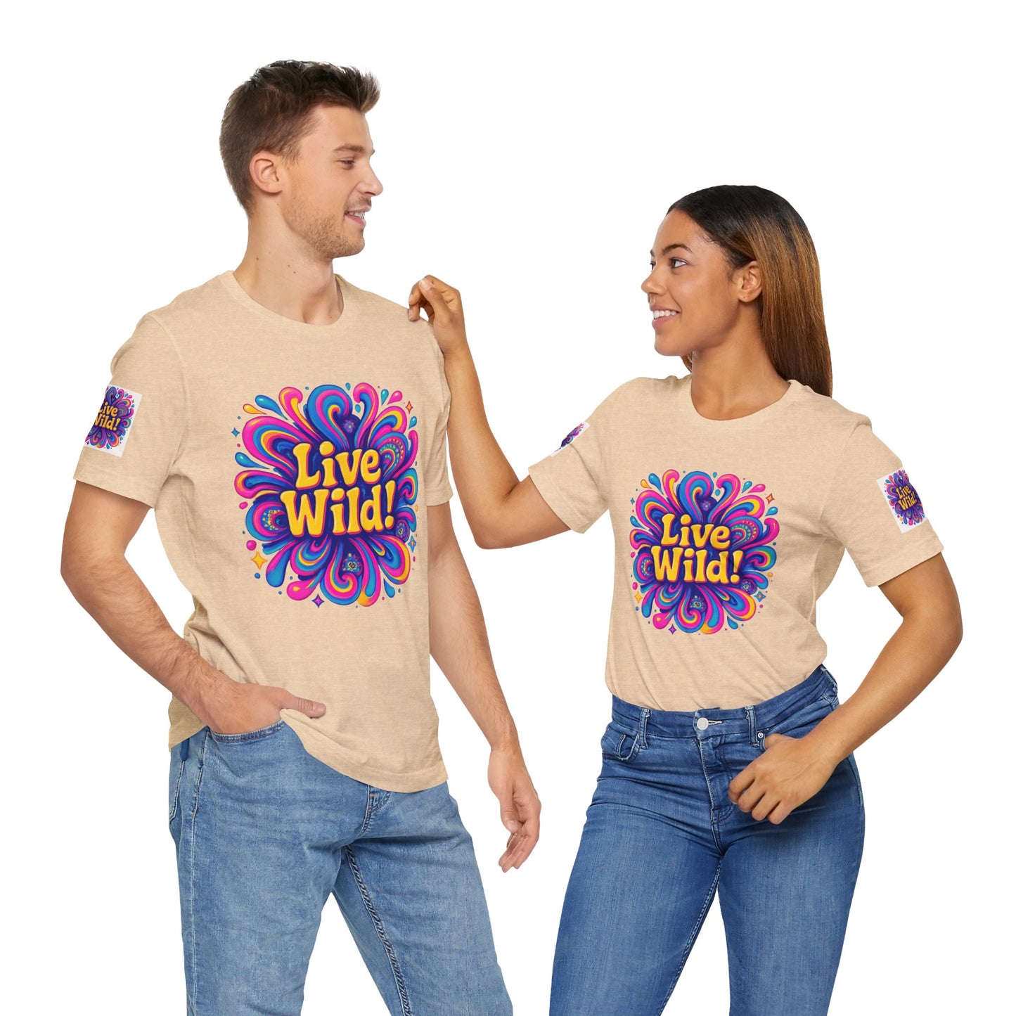 Live Wild Tee - Unisex Jersey Short Sleeve