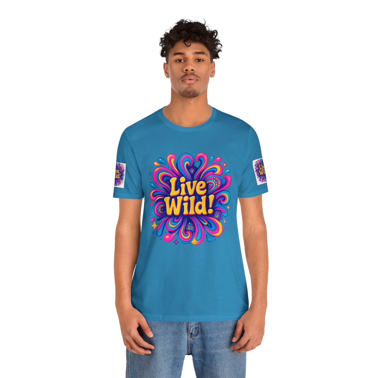Live Wild Tee - Unisex Jersey Short Sleeve