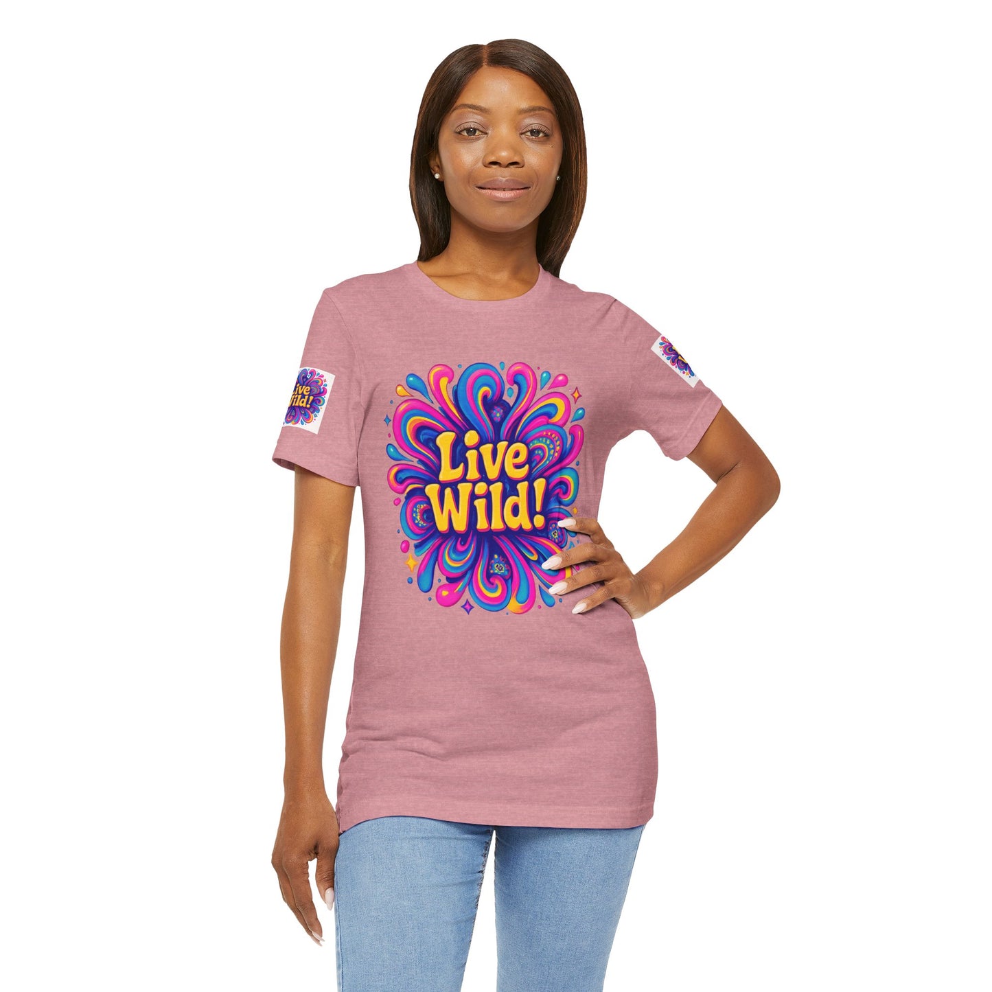 Live Wild Tee - Unisex Jersey Short Sleeve