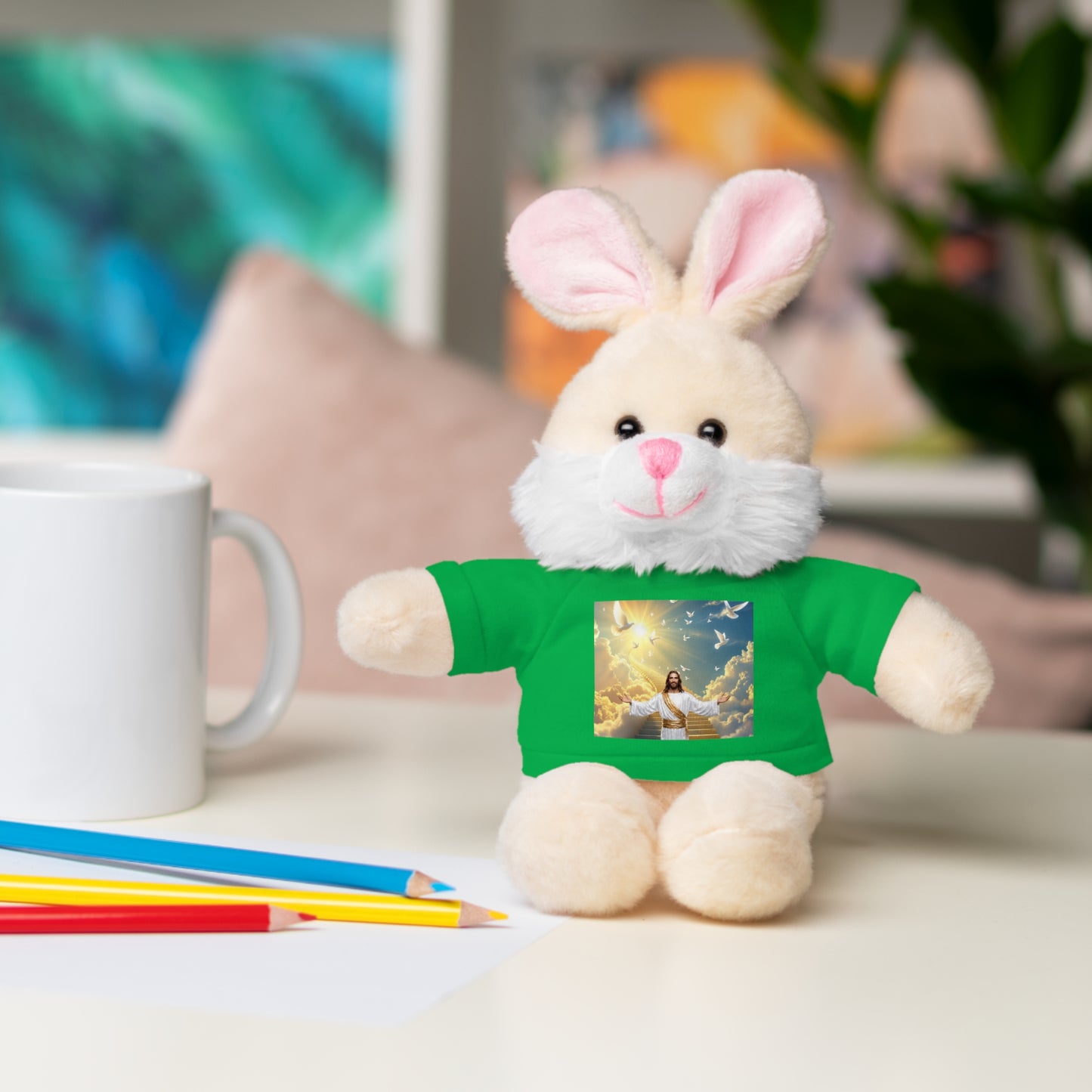 Cute Stuffed Animals with Custom Tee