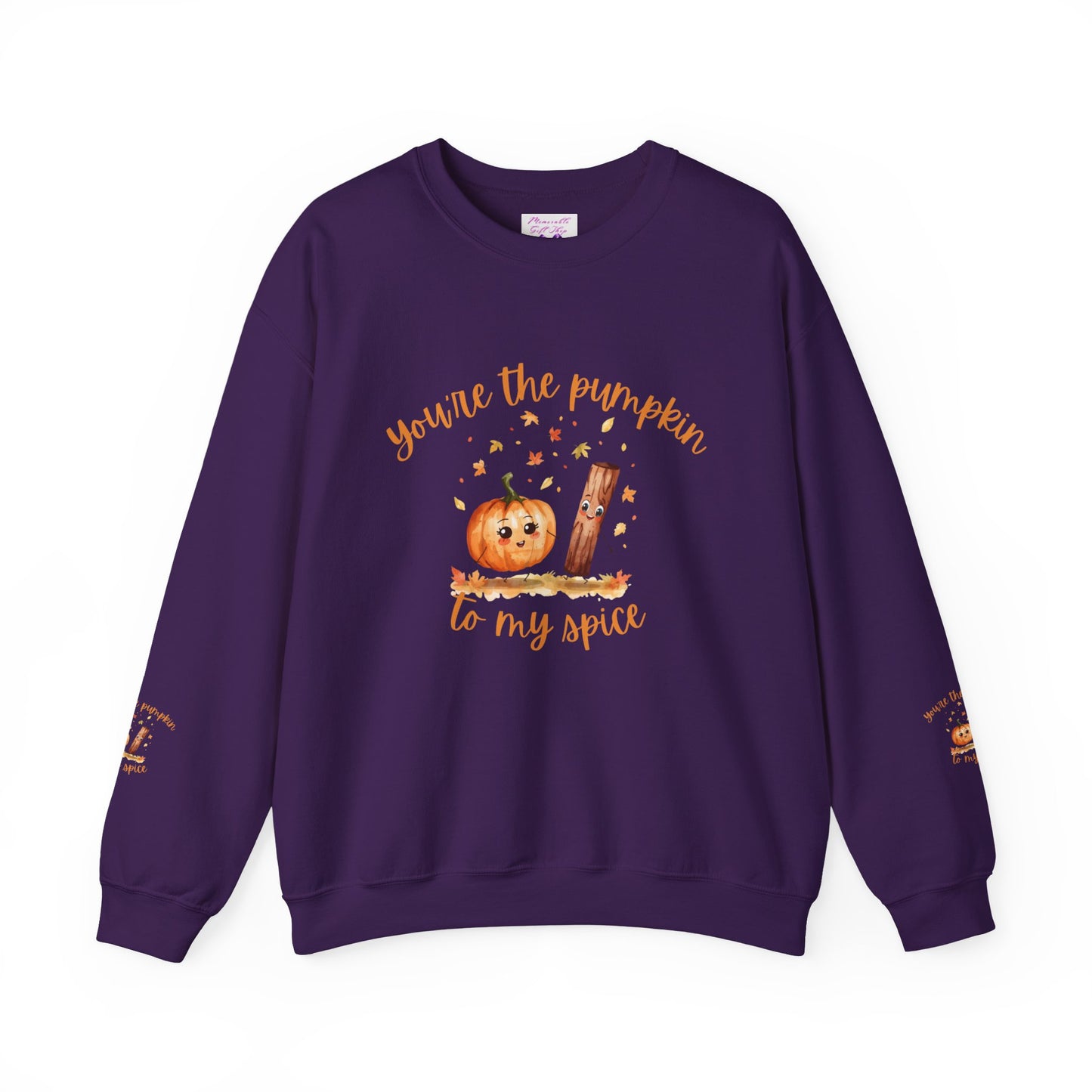 Pumpkin Spice Sweatshirt - Cozy Fall Crewneck for Halloween, Autumn Fashion, Gifts for Her, Couples Matching Outfits, Seasonal Style