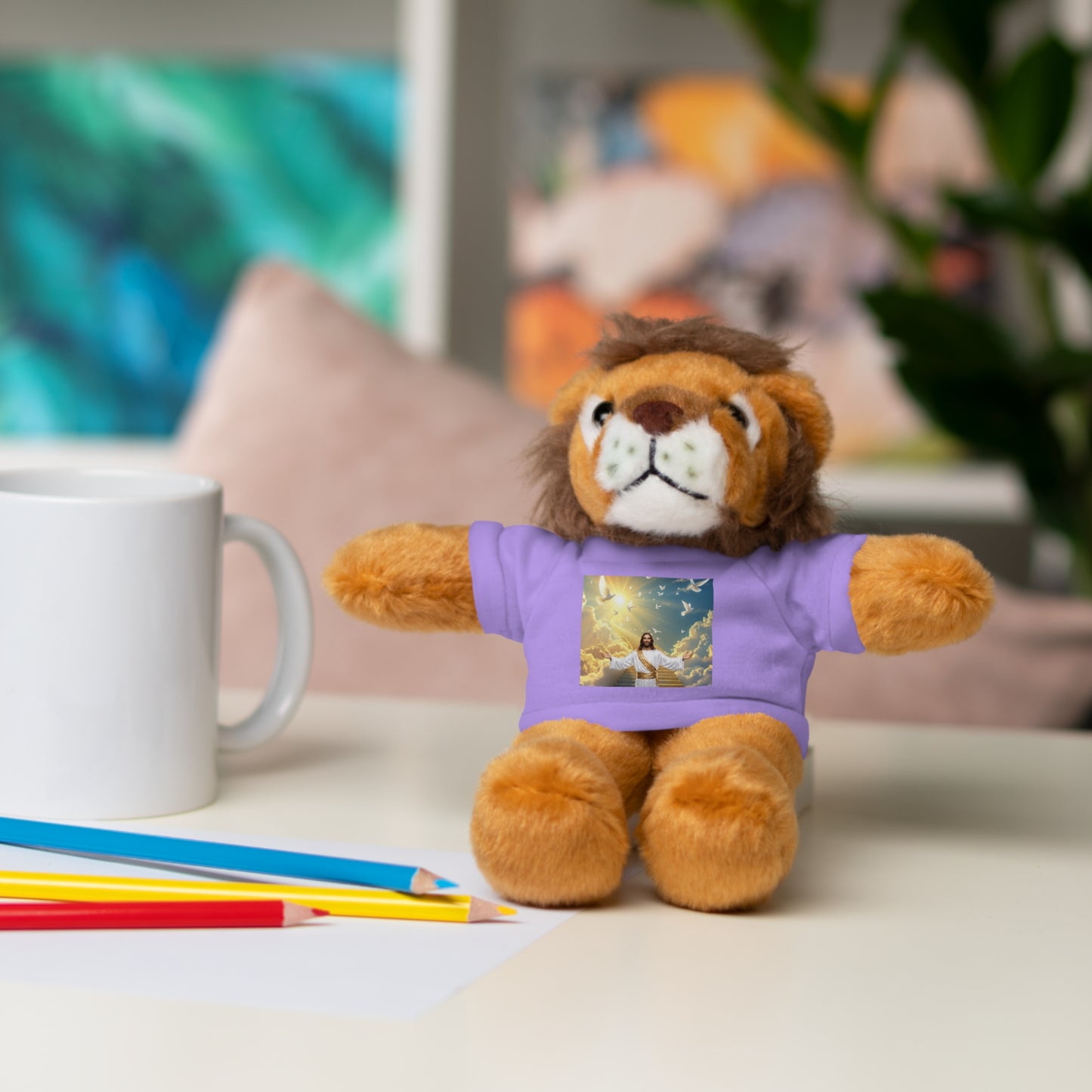 Cute Stuffed Animals with Custom Tee
