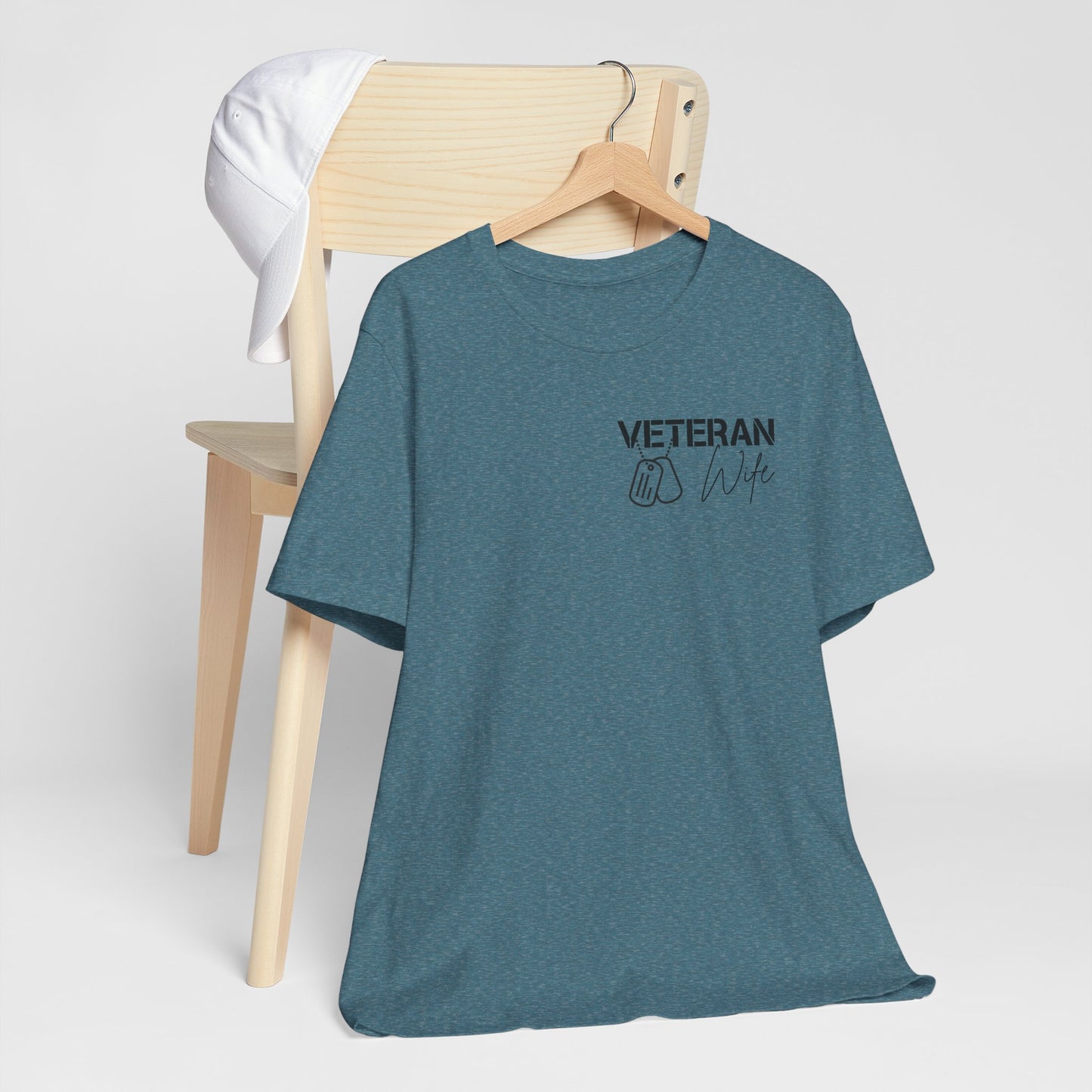 Veteran Wife T-Shirt — Proud Military Spouse Tee