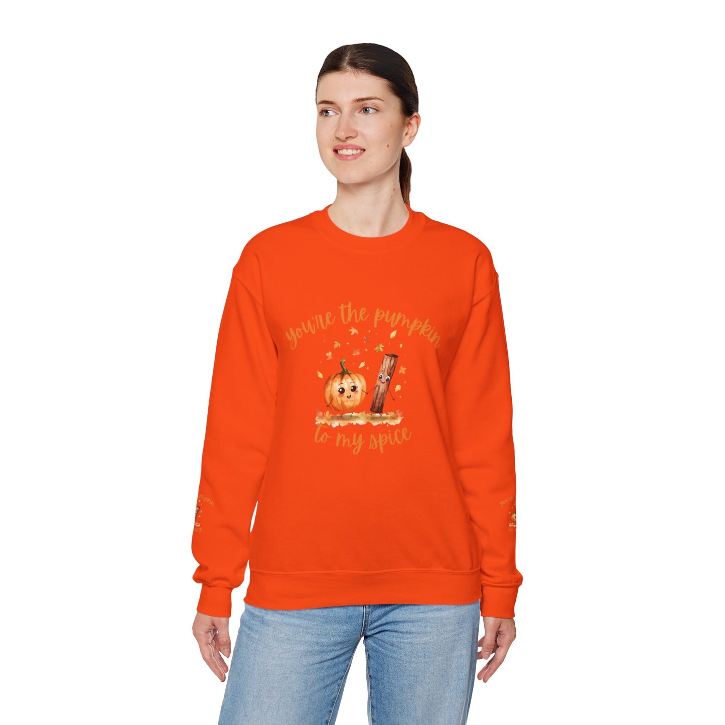 Pumpkin Spice Sweatshirt - Cozy Fall Crewneck for Halloween, Autumn Fashion, Gifts for Her, Couples Matching Outfits, Seasonal Style