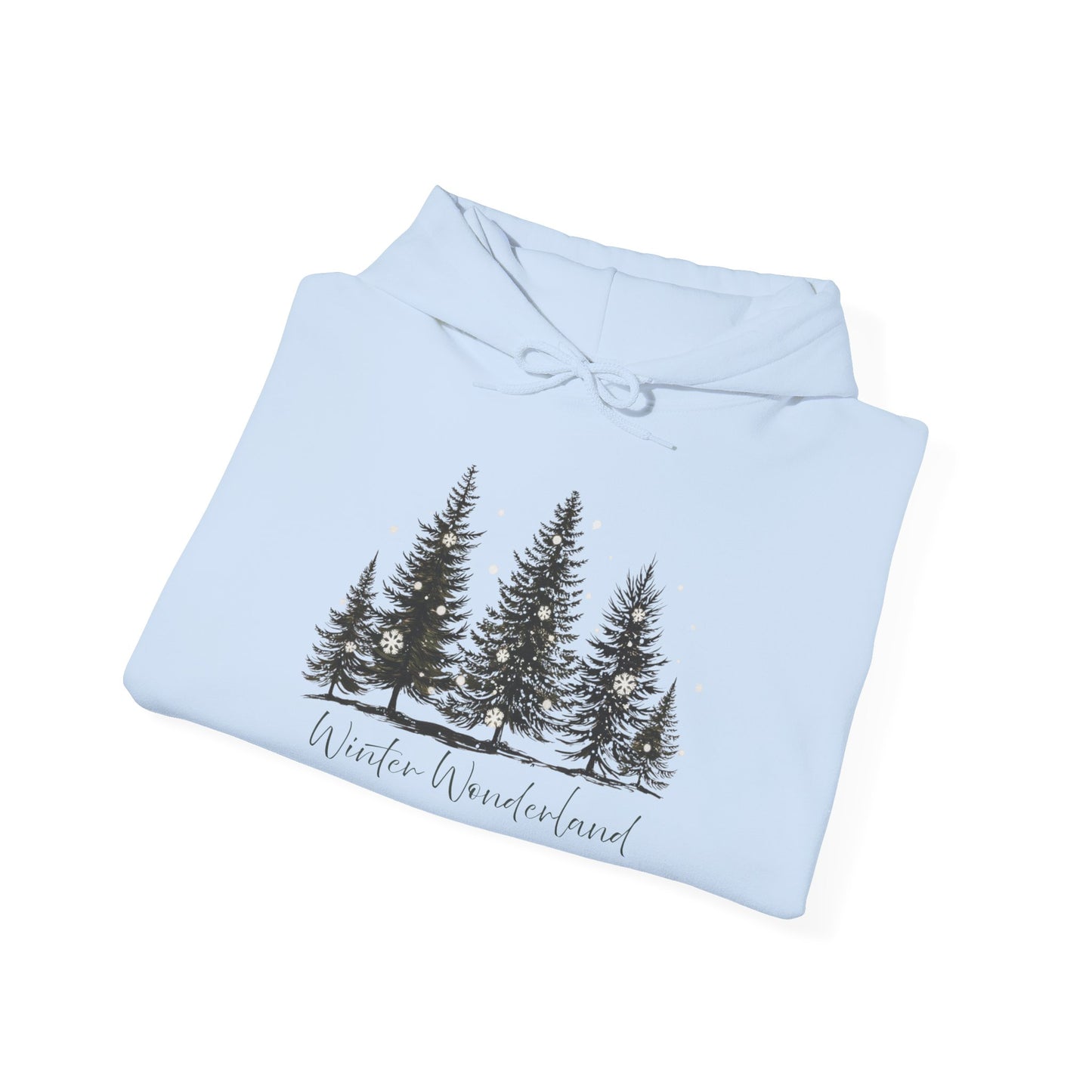 Lush Forest Hoodie - Cozy Unisex Heavy Blend Sweatshirt for Nature Lovers